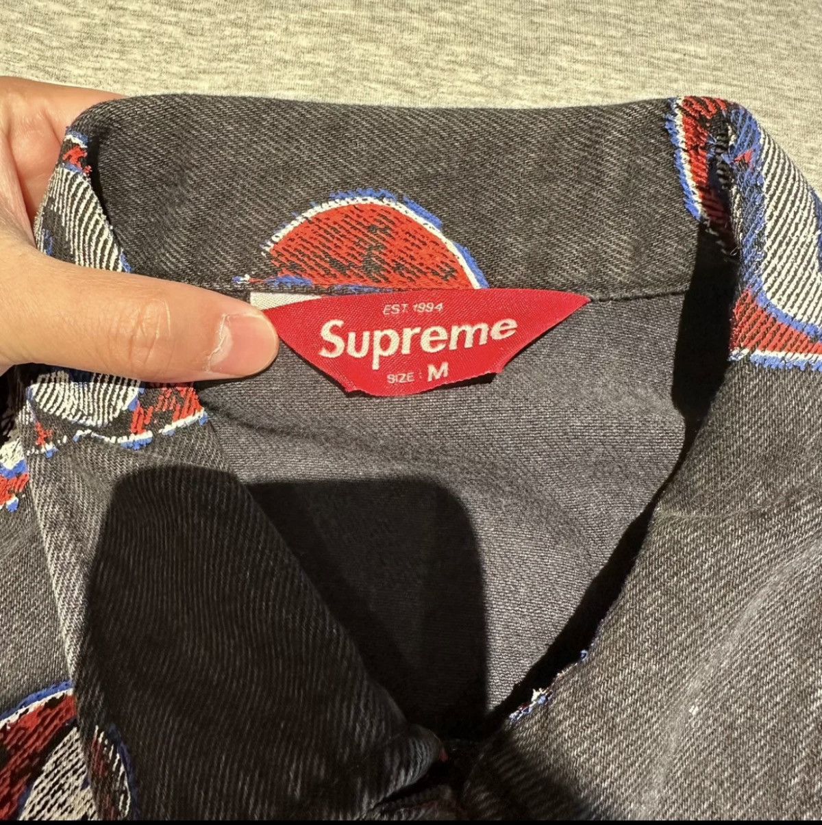 Supreme Supreme denim 666 Jacket Size US M / EU 48-50 / 2 - 3 Thumbnail