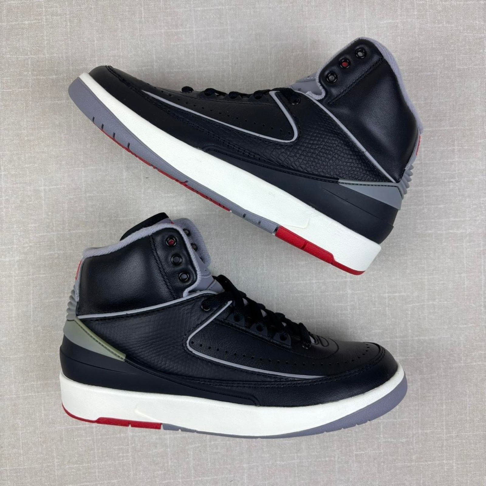 Jordan Brand 🪨 2022 Jordan 2 “Black Cement” 7.5W Size US 7.5 / IT 37.5 - 2 Thumbnail