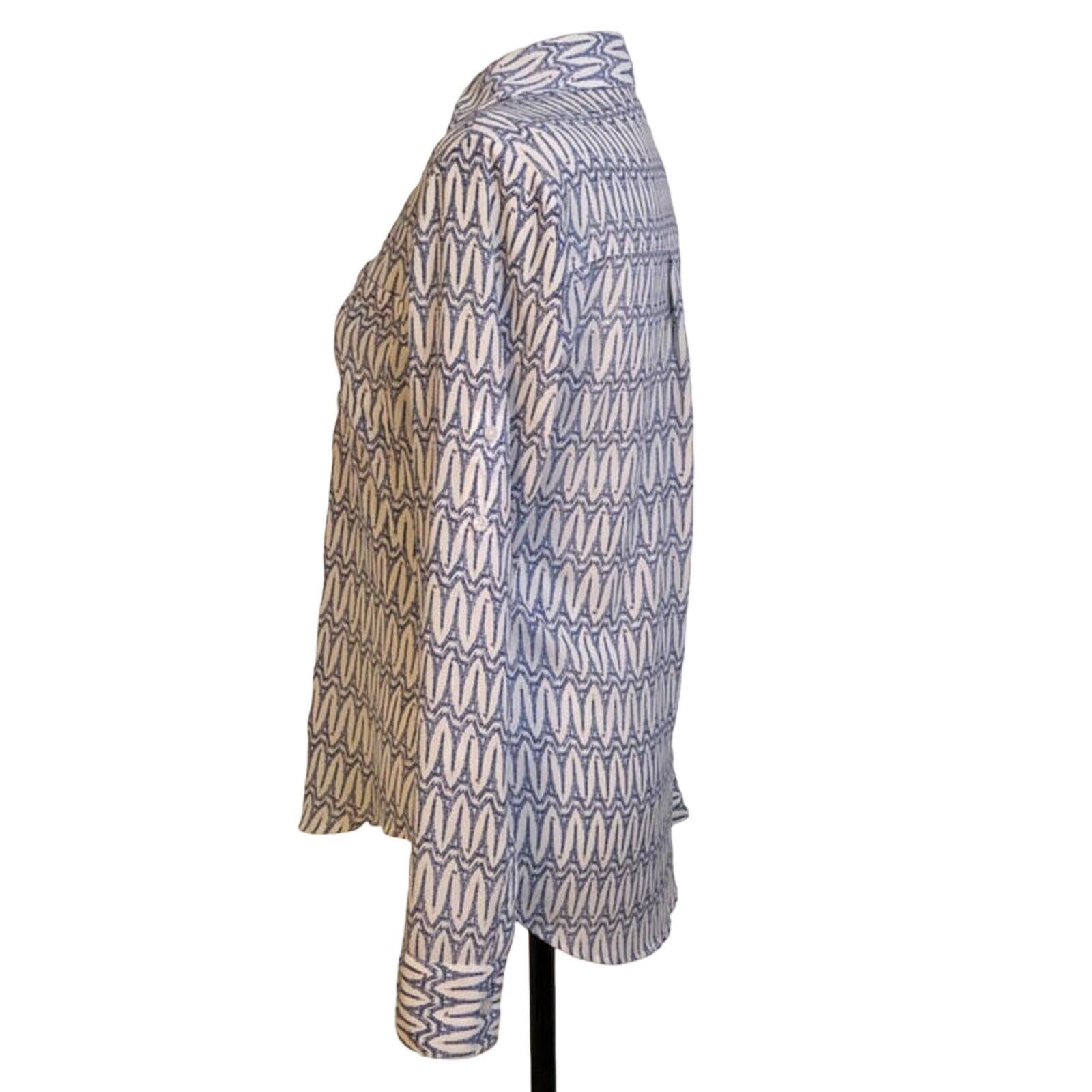 Express Express Size XS Blouse Portofino Eiffel Tower Print Size XS / US 0-2 / IT 36-38 - 5 Thumbnail