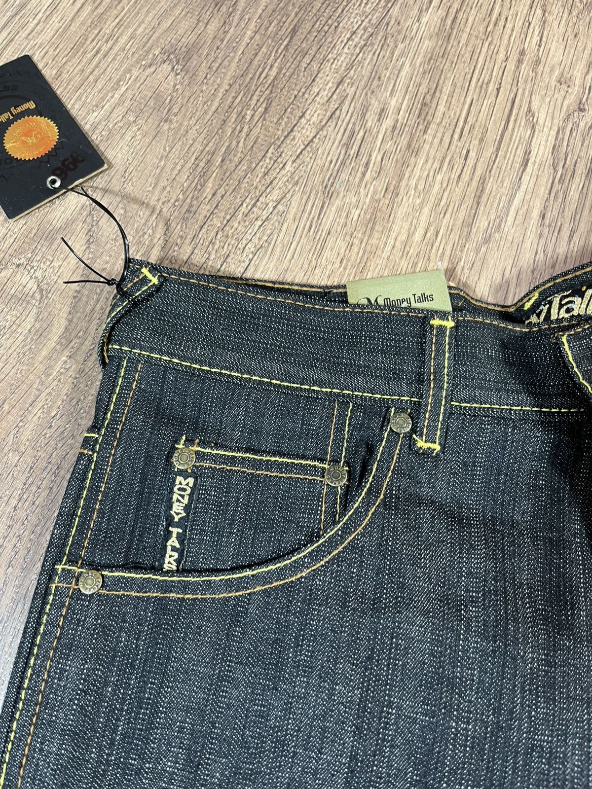 Japanese Brand × Vintage Vintage Money Talks Japanese Archival Evisu Style Jeans Size US 30 / EU 46 - 5 Thumbnail
