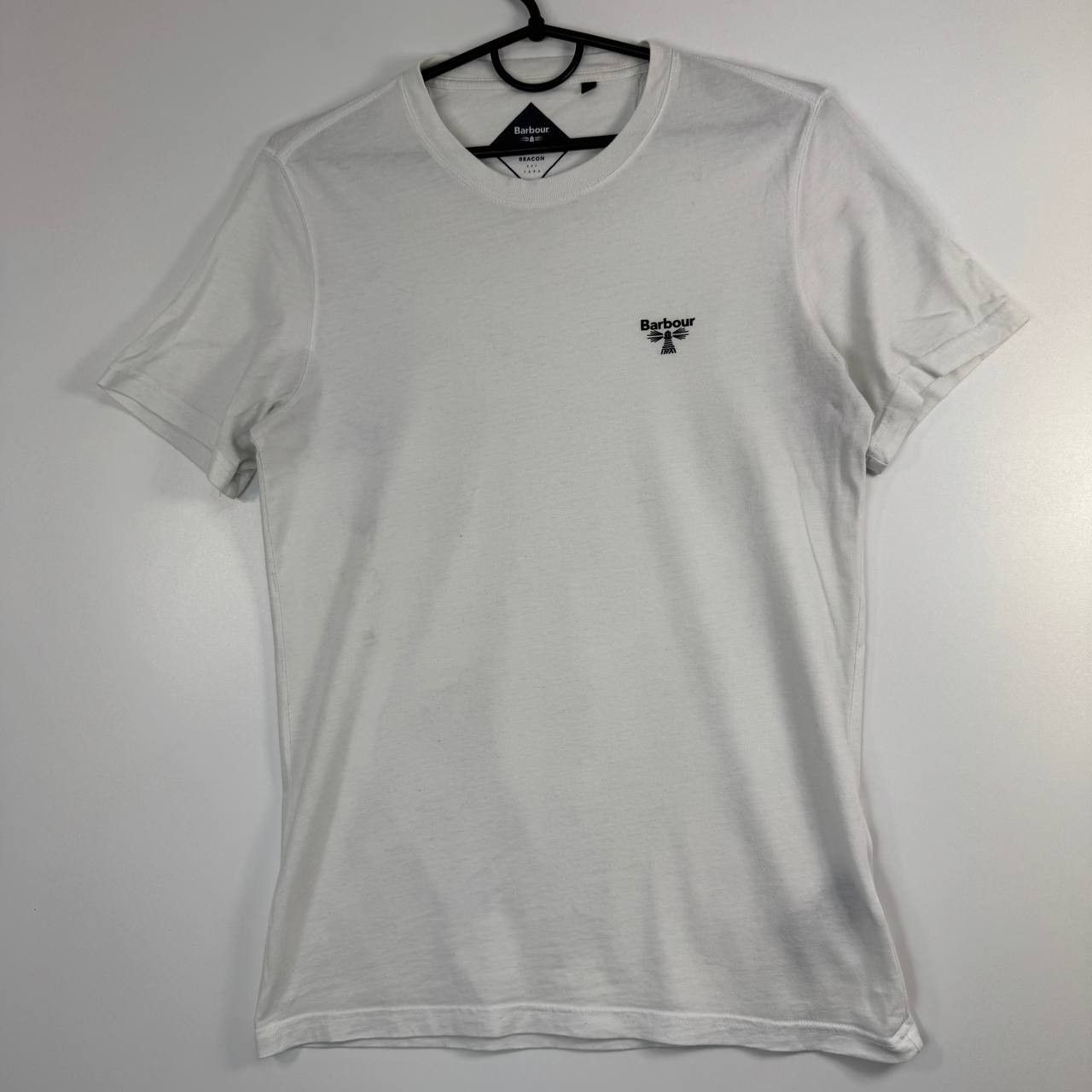 Barbour Barbour Beacon Logo T-Shirt White Mens Size S Size US S / EU 44-46 / 1 - 1 Thumbnail