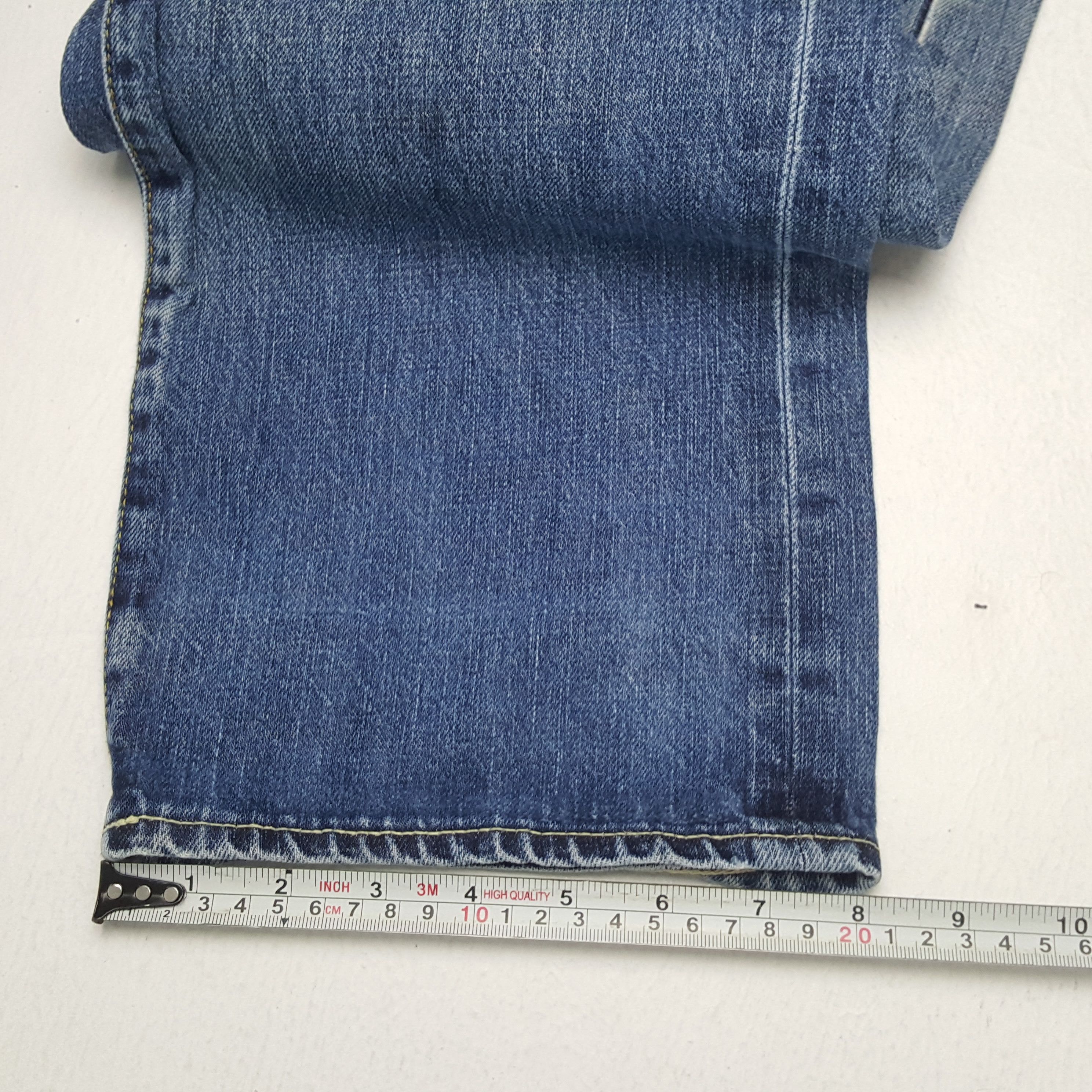 Stussy × Vintage STUSSY Streetwear Skateboard Style Distressed Jeans Size US 35 - 11 Thumbnail