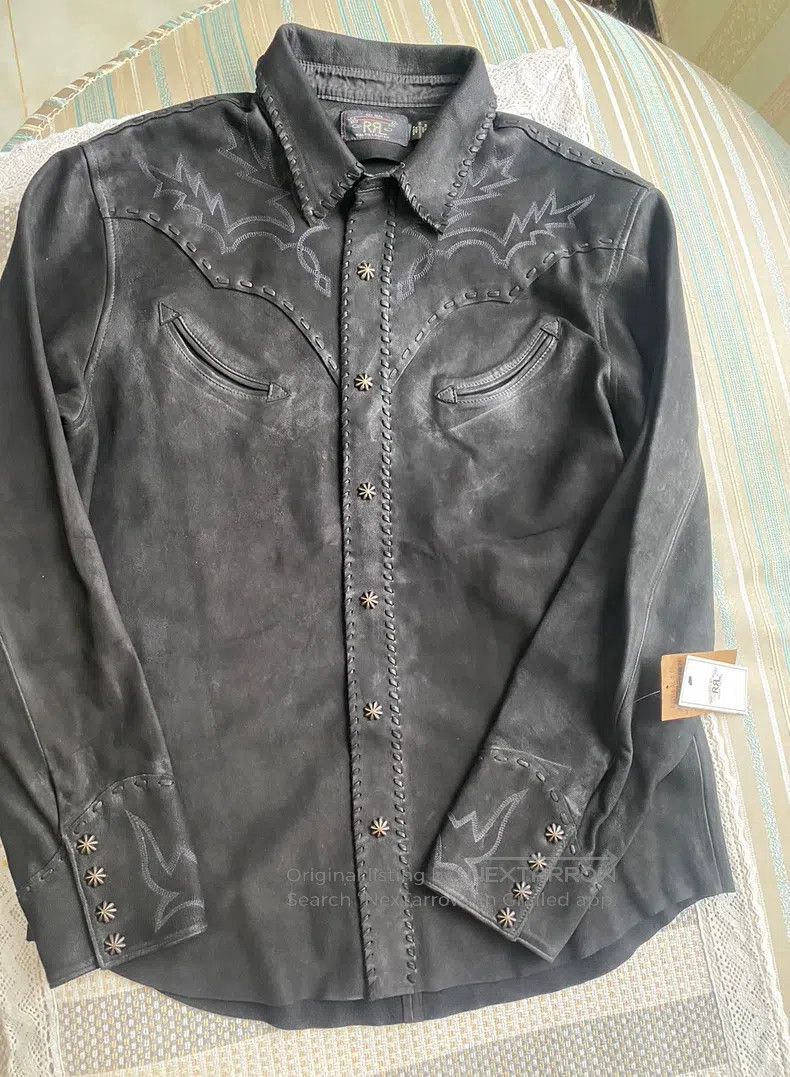 RRL Ralph Lauren RRL Ralph Lauren Vintage sheepskin shirt Size US L / EU 52-54 / 3 - 2 Thumbnail