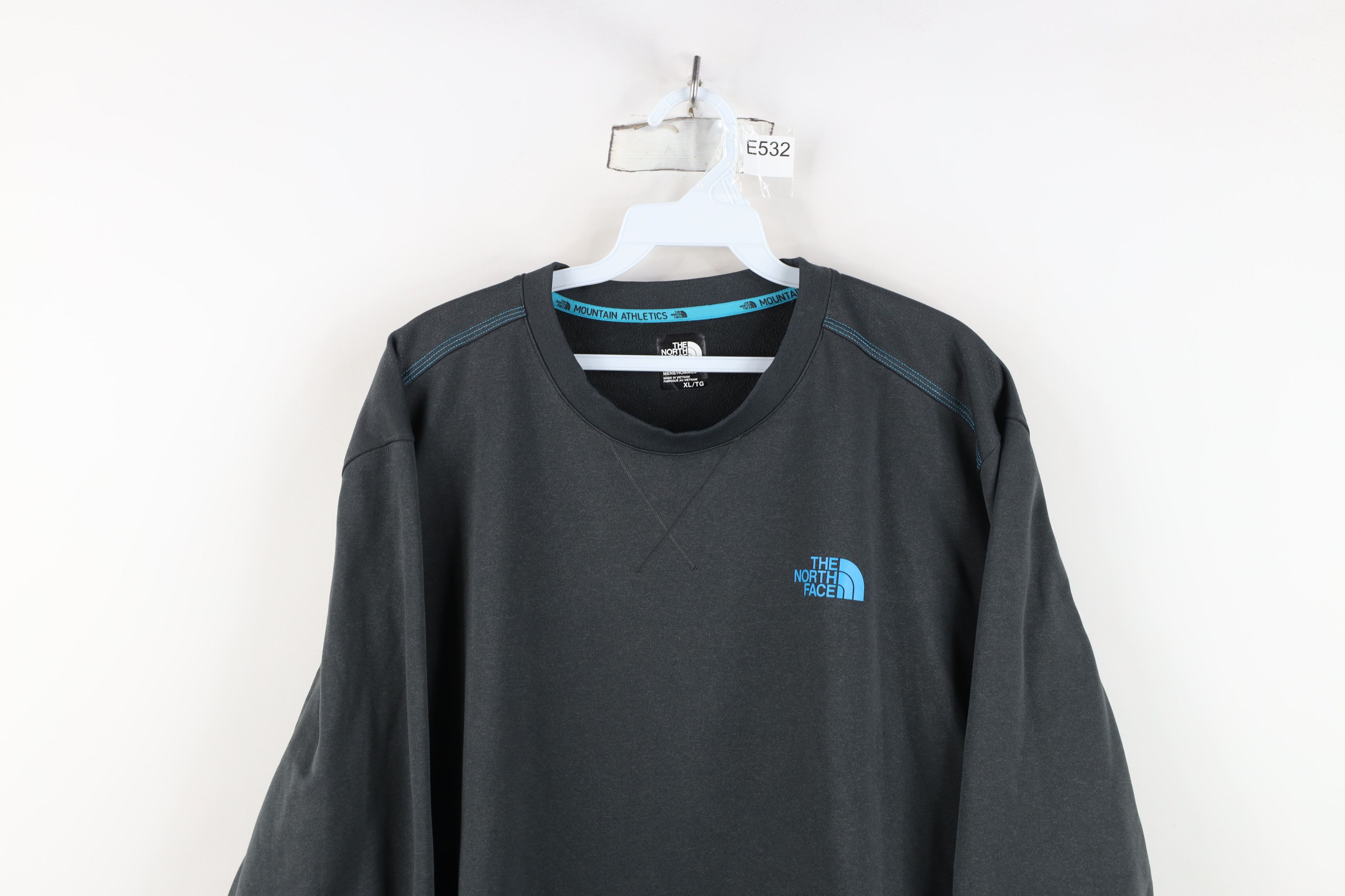 The North Face The North Face Spell Fleece Lined Crewneck Sweatshirt Gray Size US XL / EU 56 / 4 - 2 Thumbnail