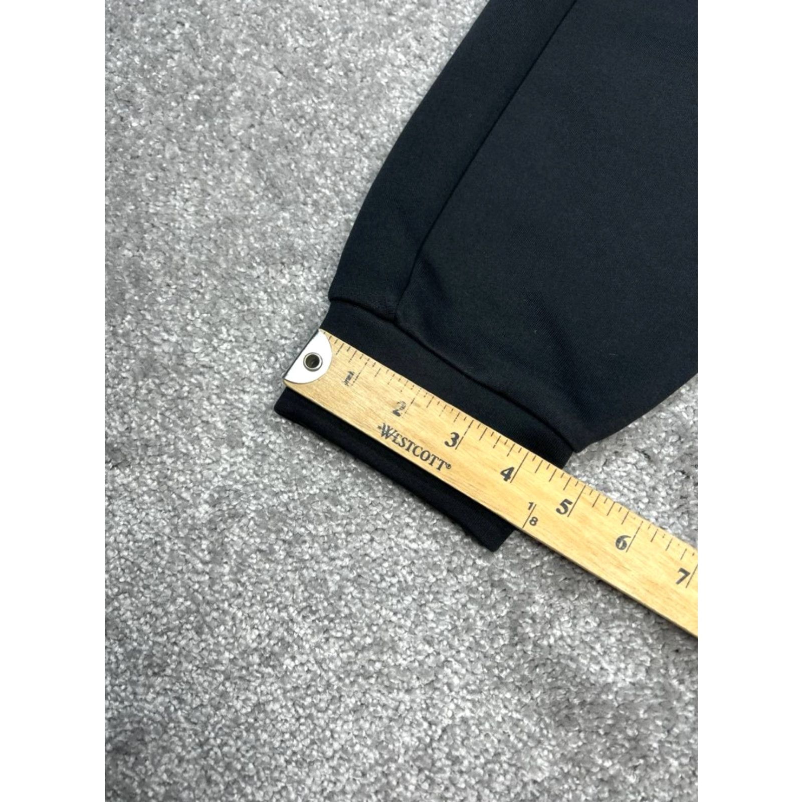 Adidas Adidas Sweatpants Womens XS Black Loose Fit Drawstring High Rise Tapered Pockets Modern Classic Outdoor Activewear Pants Womens XS Black Size 26" / US 2 / IT 38 - 7 Thumbnail