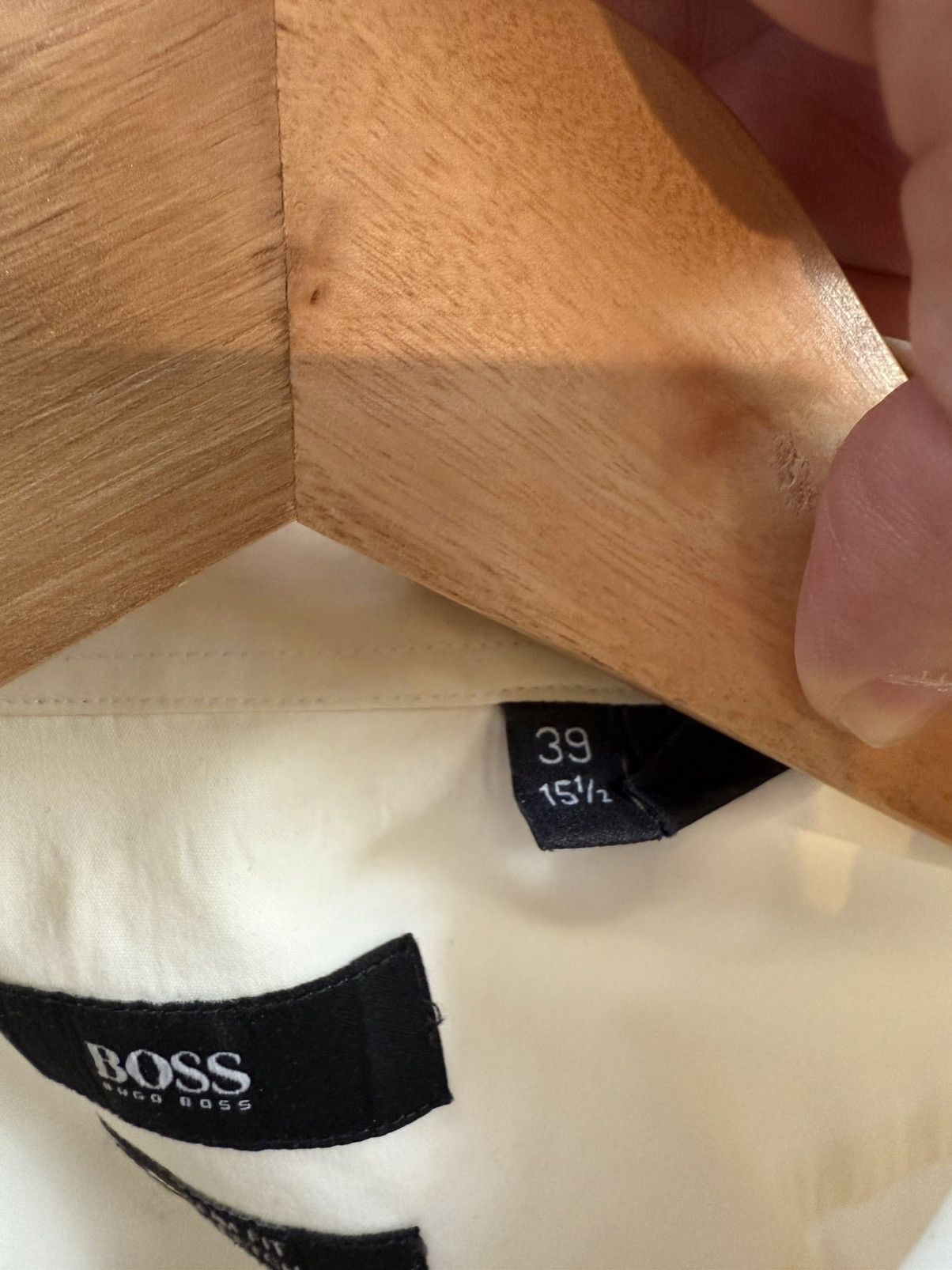 Hugo Boss Hugo Boss White Shirt (sz 39) Size US M / EU 48-50 / 2 - 3 Thumbnail