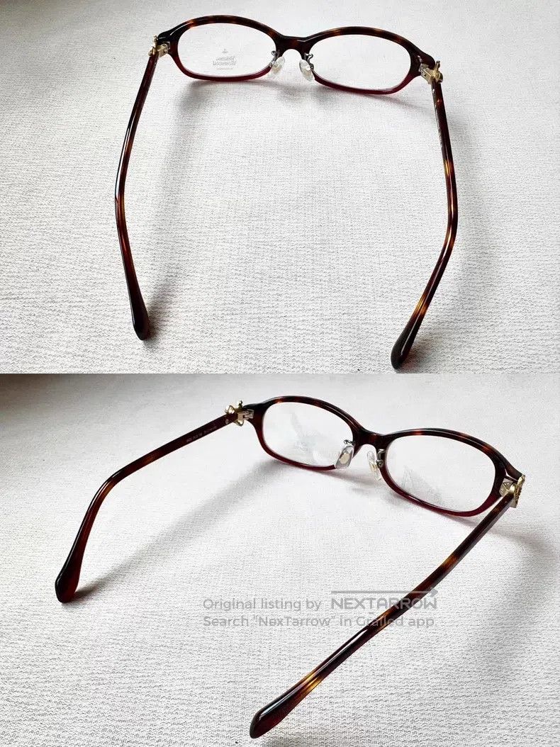 Vivienne Westwood Vivienne Westwood Vintage Tortoise Brown Saturn Pin-On Gla Size ONE SIZE - 3 Thumbnail