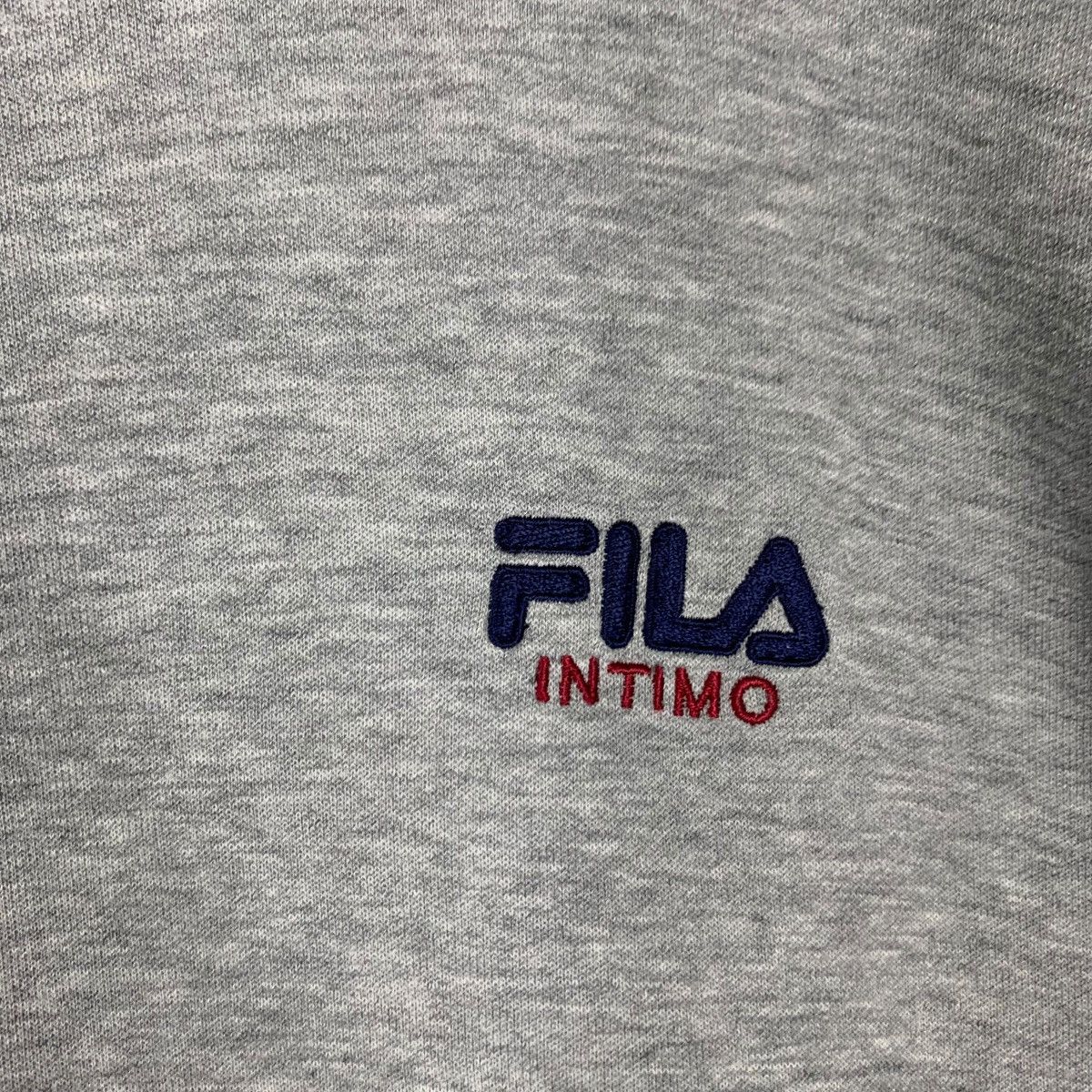 Fila FILA Intimo Small Logo Gray Sweatshirt #1344-C61 Size US XXL / EU 58 / 5 - 10 Thumbnail