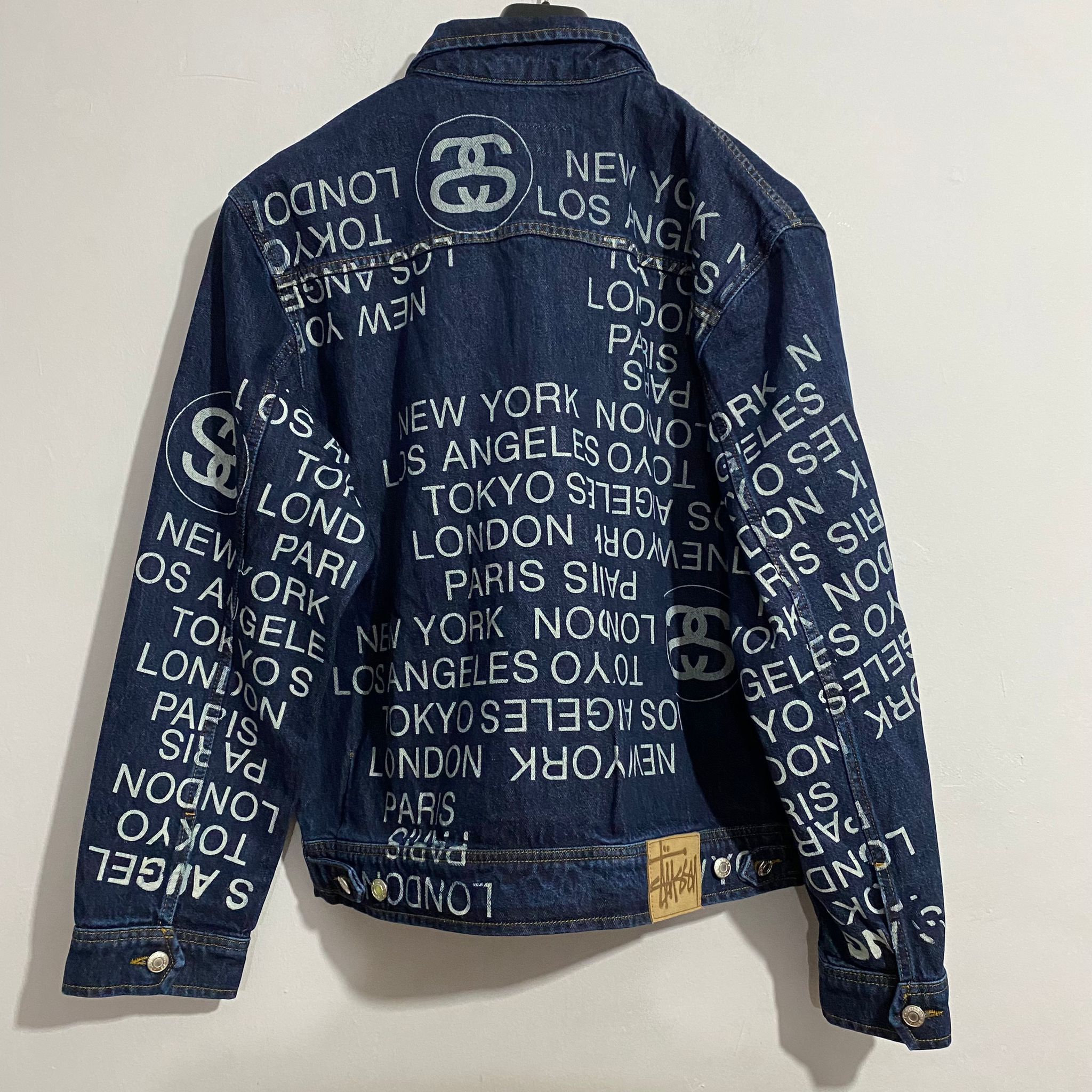 Stussy Zip Work Denim City Link Jacket Size US M / EU 48-50 / 2 - 7 Thumbnail