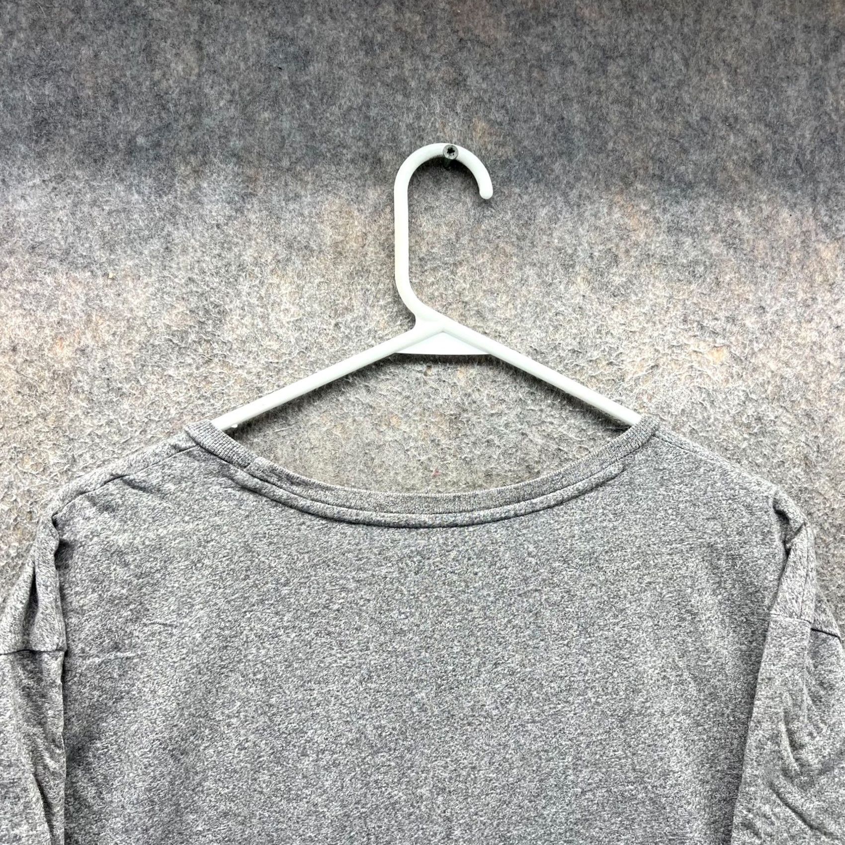 Polo Ralph Lauren VINTAGE Polo Ralph Lauren Shirt Mens XL Gray Crewneck Pony Heather Cotton Short Sleeve T-Shirt Classic All Seasons Men's Size US XL / EU 56 / 4 - 3 Thumbnail