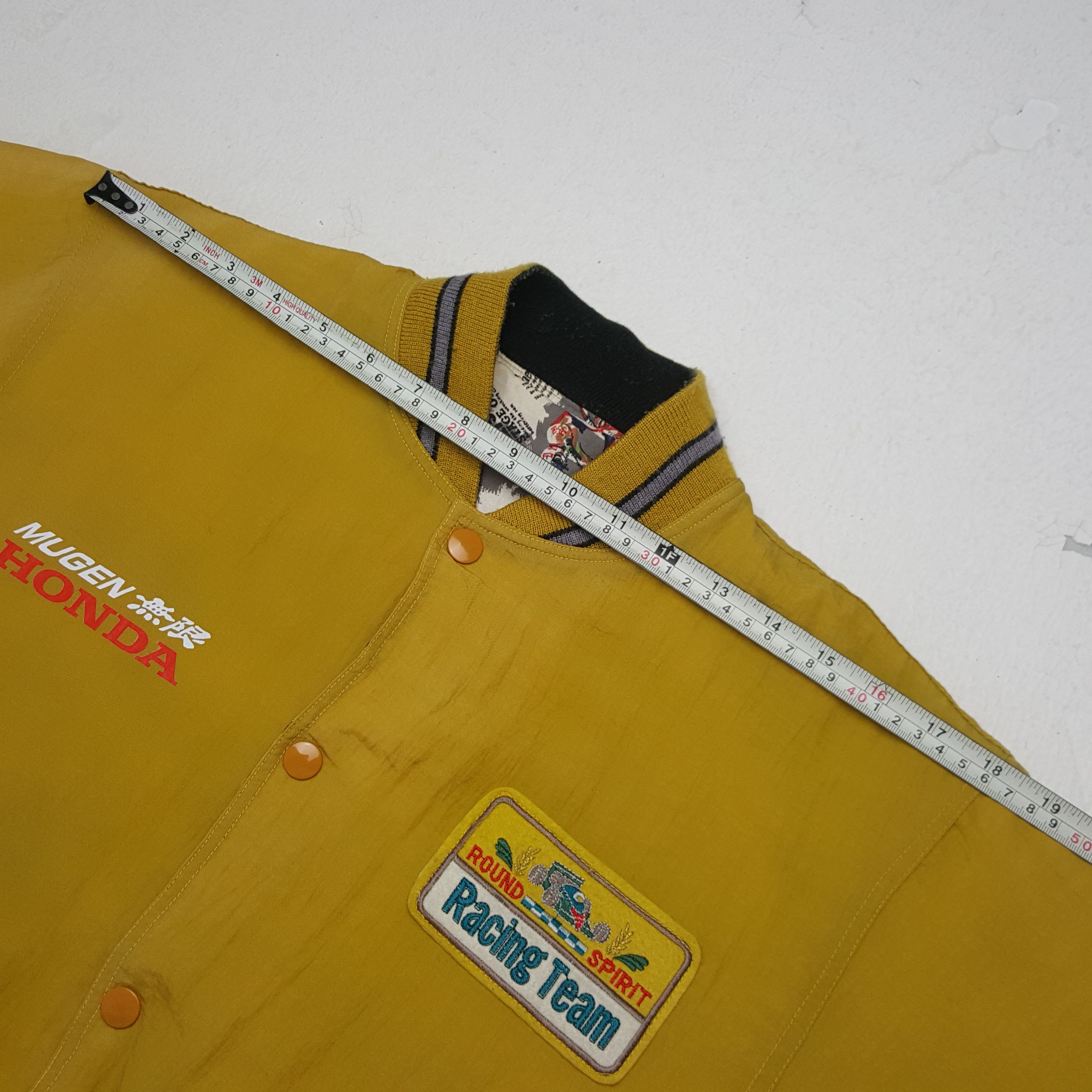 Japanese Brand × Vintage Vintage Mugen Honda Racing Team Custom Logo Varsity Jacket Size US M / EU 48-50 / 2 - 6 Thumbnail