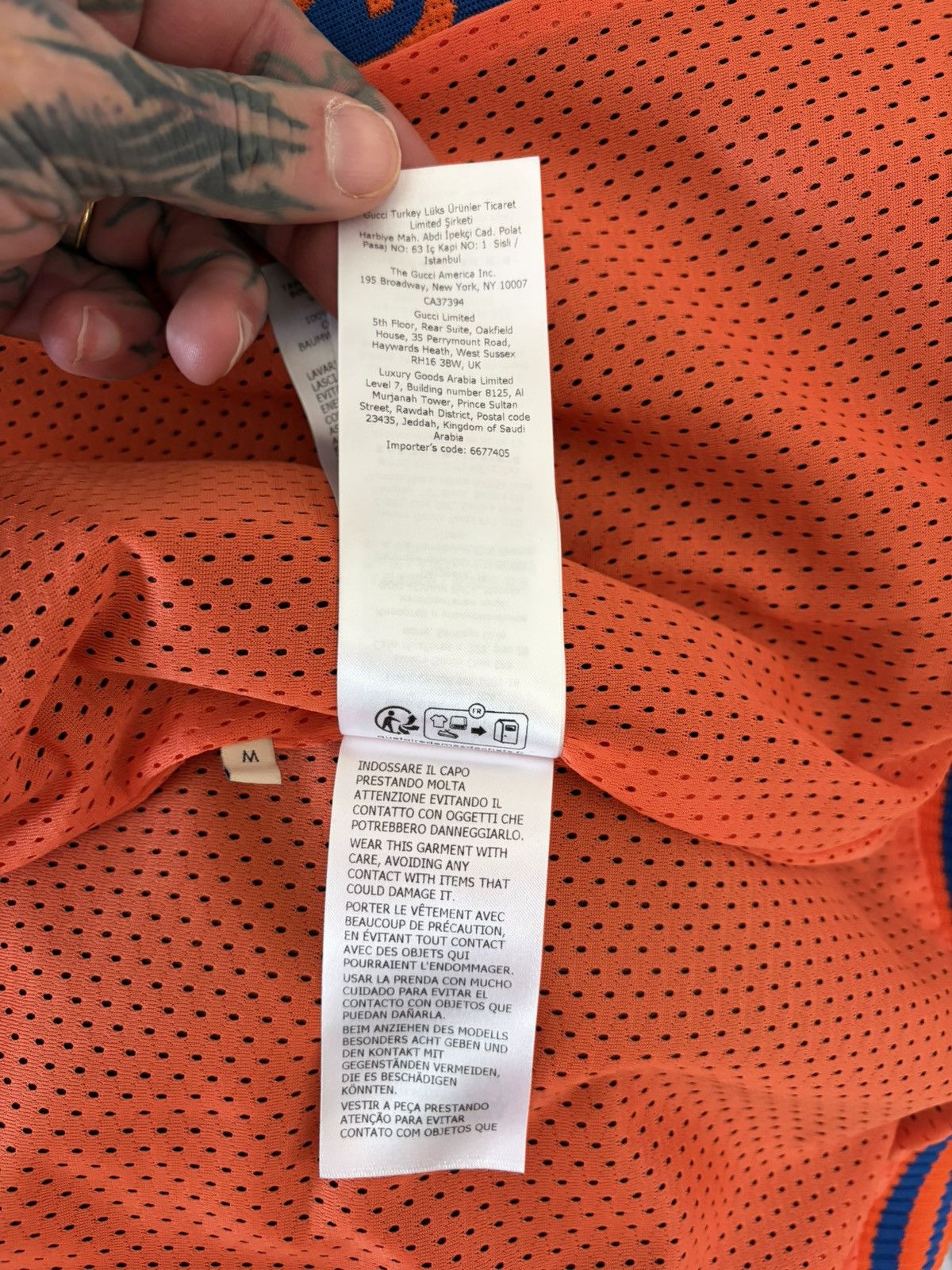 Gucci Gucci blue and orange hoodie Size US M / EU 48-50 / 2 - 9 Thumbnail