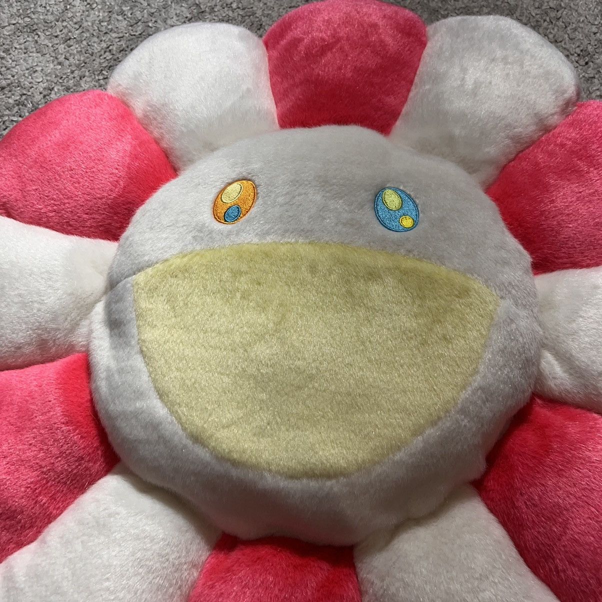 Takashi Murakami Takashi Murakami 60cm flower cushion pink white pillow Size ONE SIZE - 4 Thumbnail