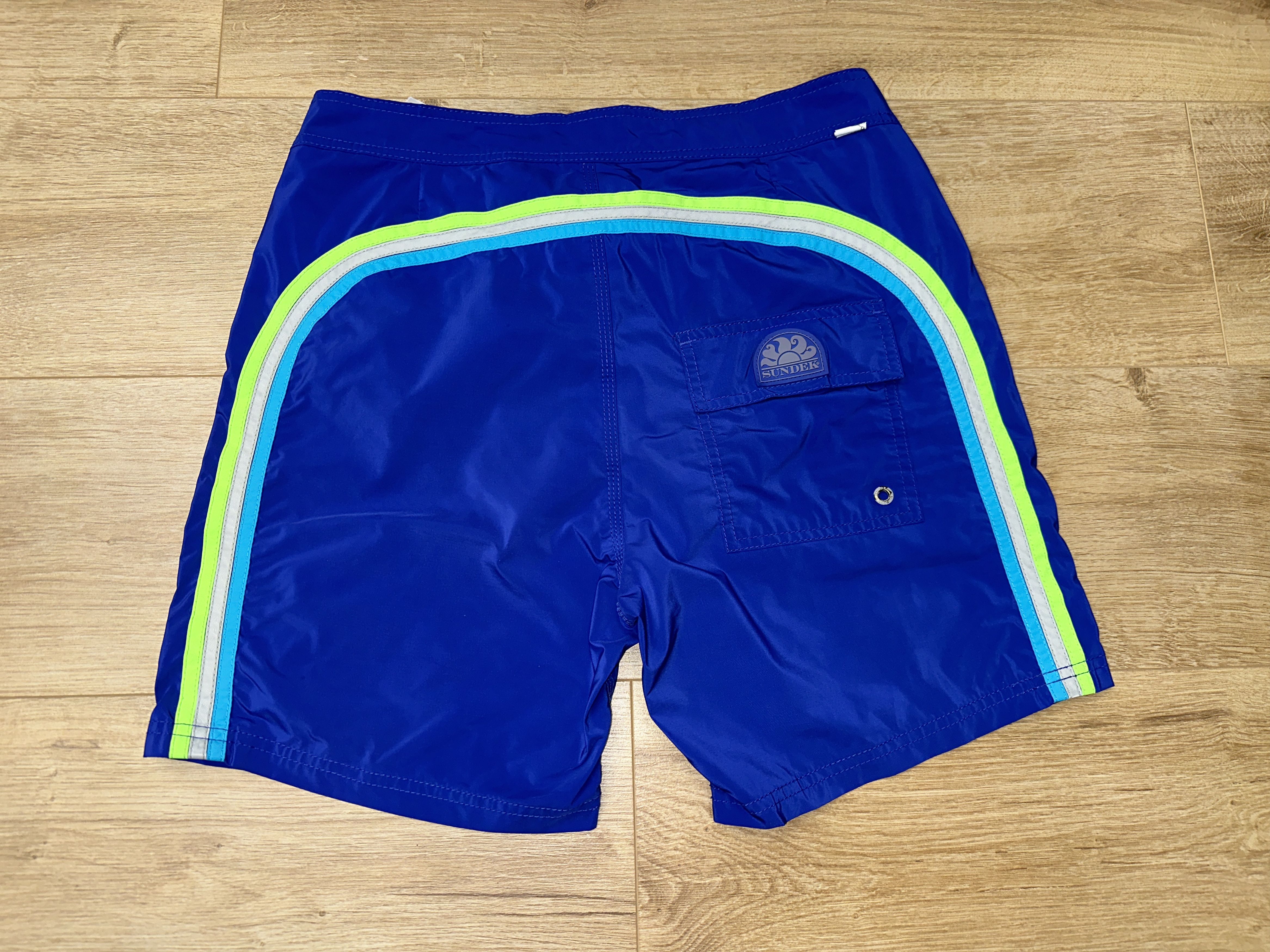 Sundek Sundek Long Fit Metallic Swim Shorts Size 30 Surf Bathing Size US 30 / EU 46 - 7 Thumbnail