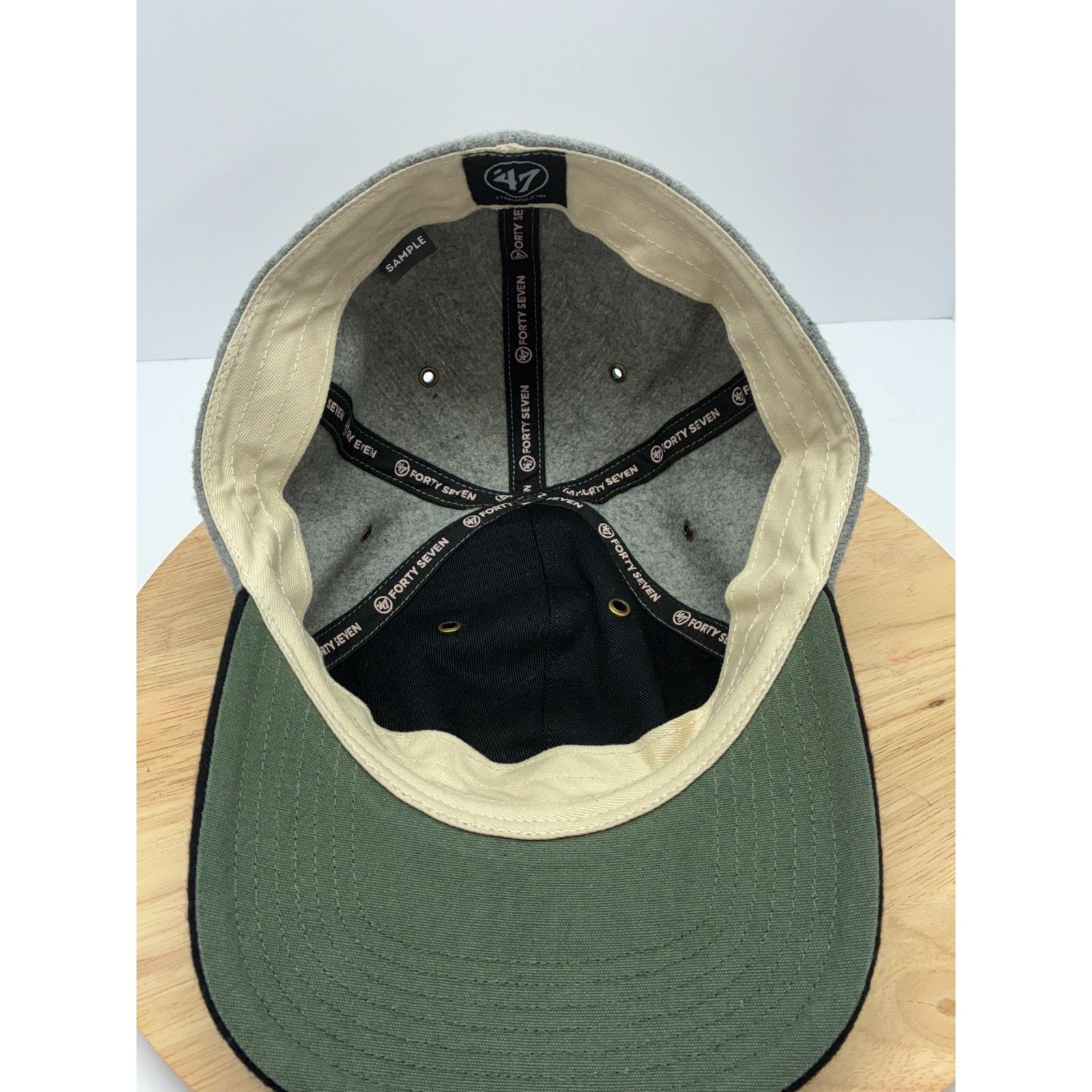 47 Brand Baltimore Orioles ’47 Brand Wool Blend Strapback Hat Gray Size ONE SIZE - 2 Thumbnail