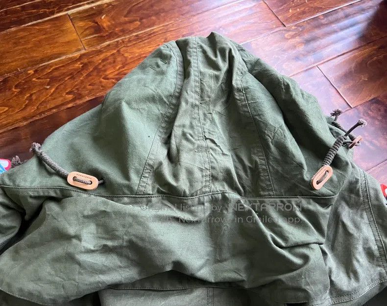 READYMADE Ready Made Original Infringement Lv Badge M65Parka Coat Size US S / EU 44-46 / 1 - 8 Thumbnail