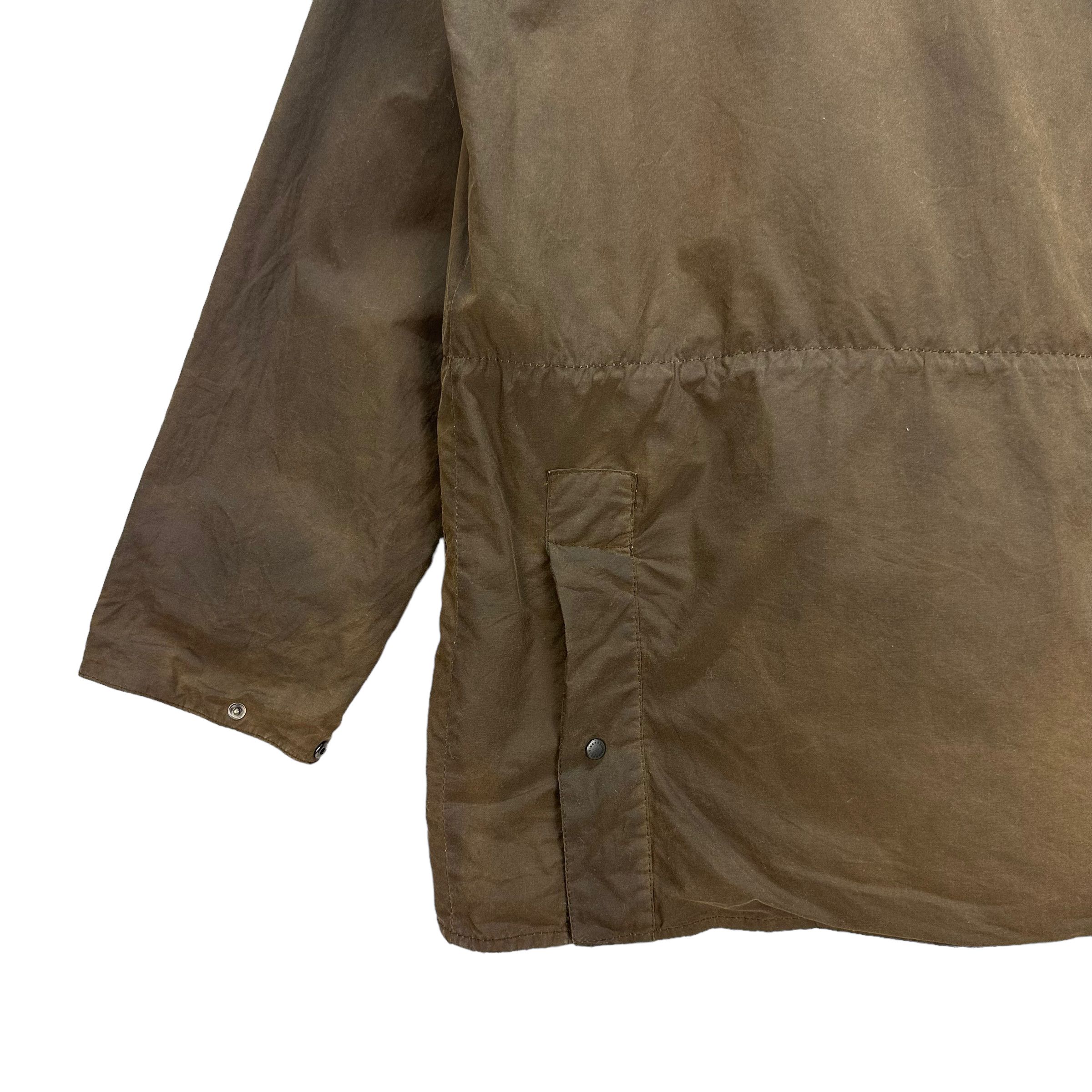 Barbour BARBOUR TARTAN LINED HOODED WAXED JACKET #8177-208 Size US M / EU 48-50 / 2 - 17 Thumbnail