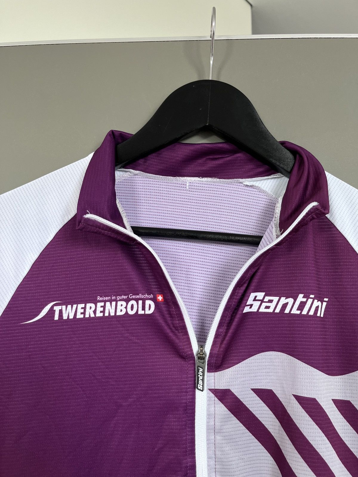 Other Santini SMS Twerenbold Cycling Jersey Size US L / EU 52-54 / 3 - 3 Thumbnail