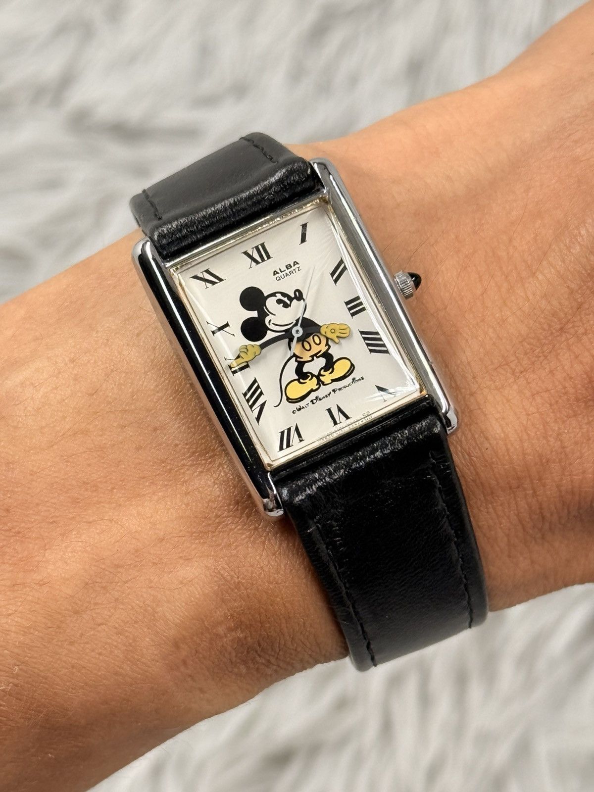 ALBA Vintage 1980’s ALBA Mickey Mouse Japan Quartz Unisex Watch Size ONE SIZE - 2 Thumbnail
