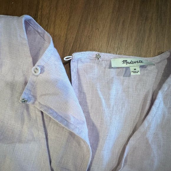 Madewell Madewell Light Purple Mini Dress Size M / US 6-8 / IT 42-44 - 2 Thumbnail