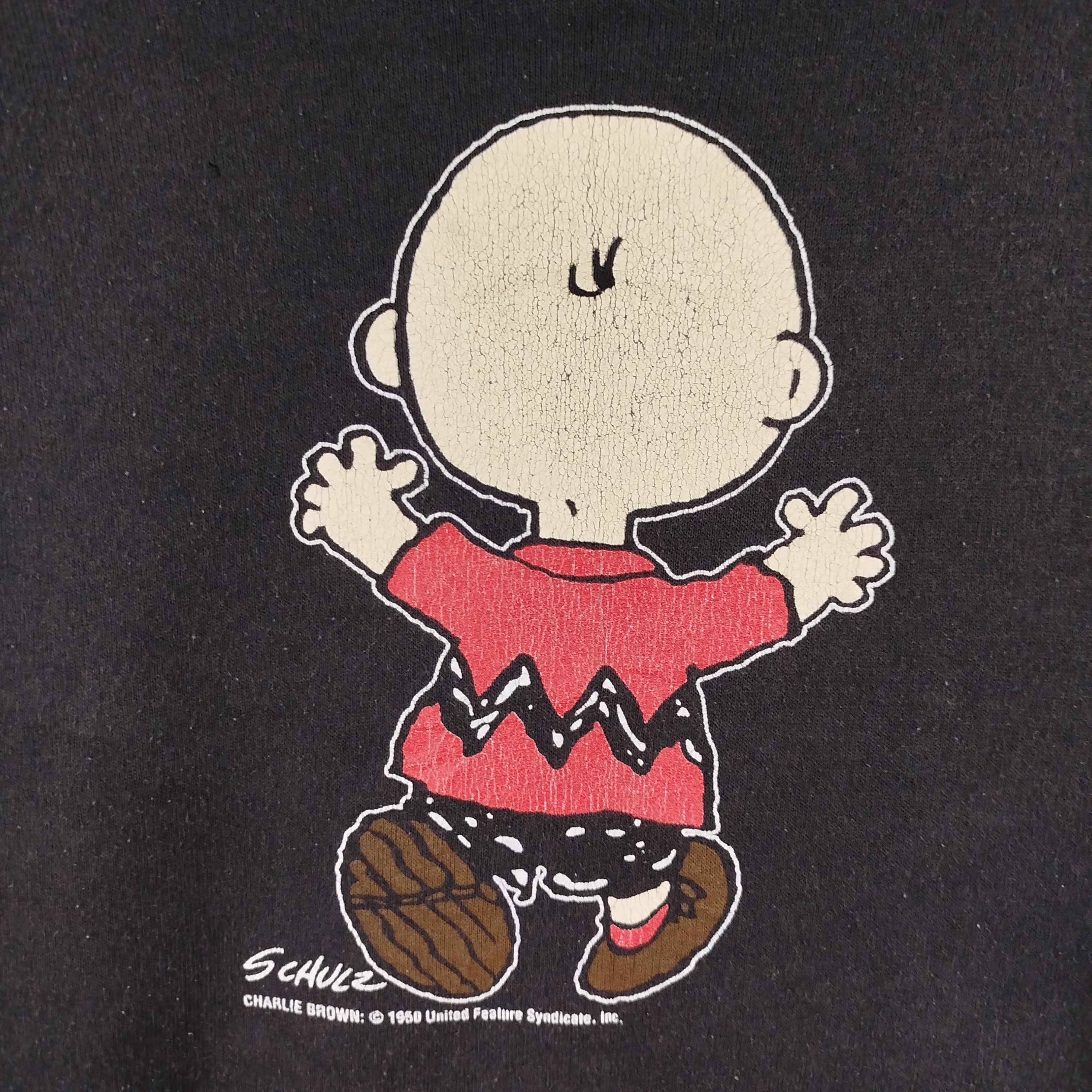 Vintage Vintage Charlie Brown Print Mirror By Artex Made In USA Size US M / EU 48-50 / 2 - 9 Thumbnail