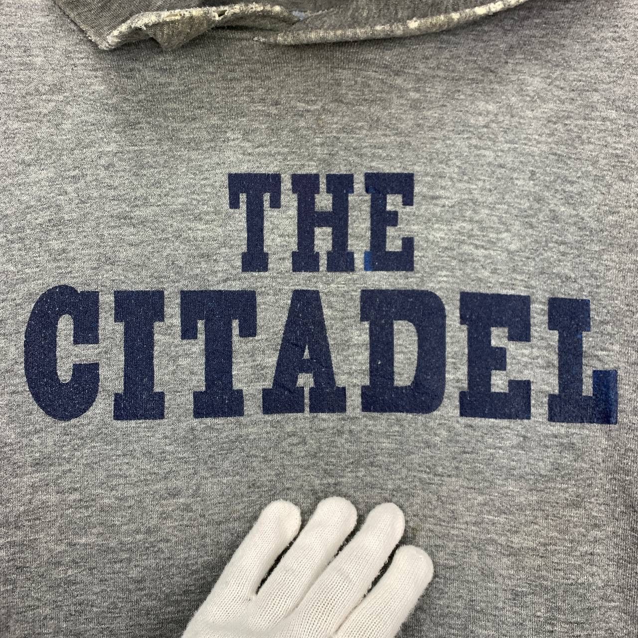 Russell Athletic 90s Vintage RUSSELL THE CITADEL Hoodie #2419-13 Size US L / EU 52-54 / 3 - 2 Thumbnail