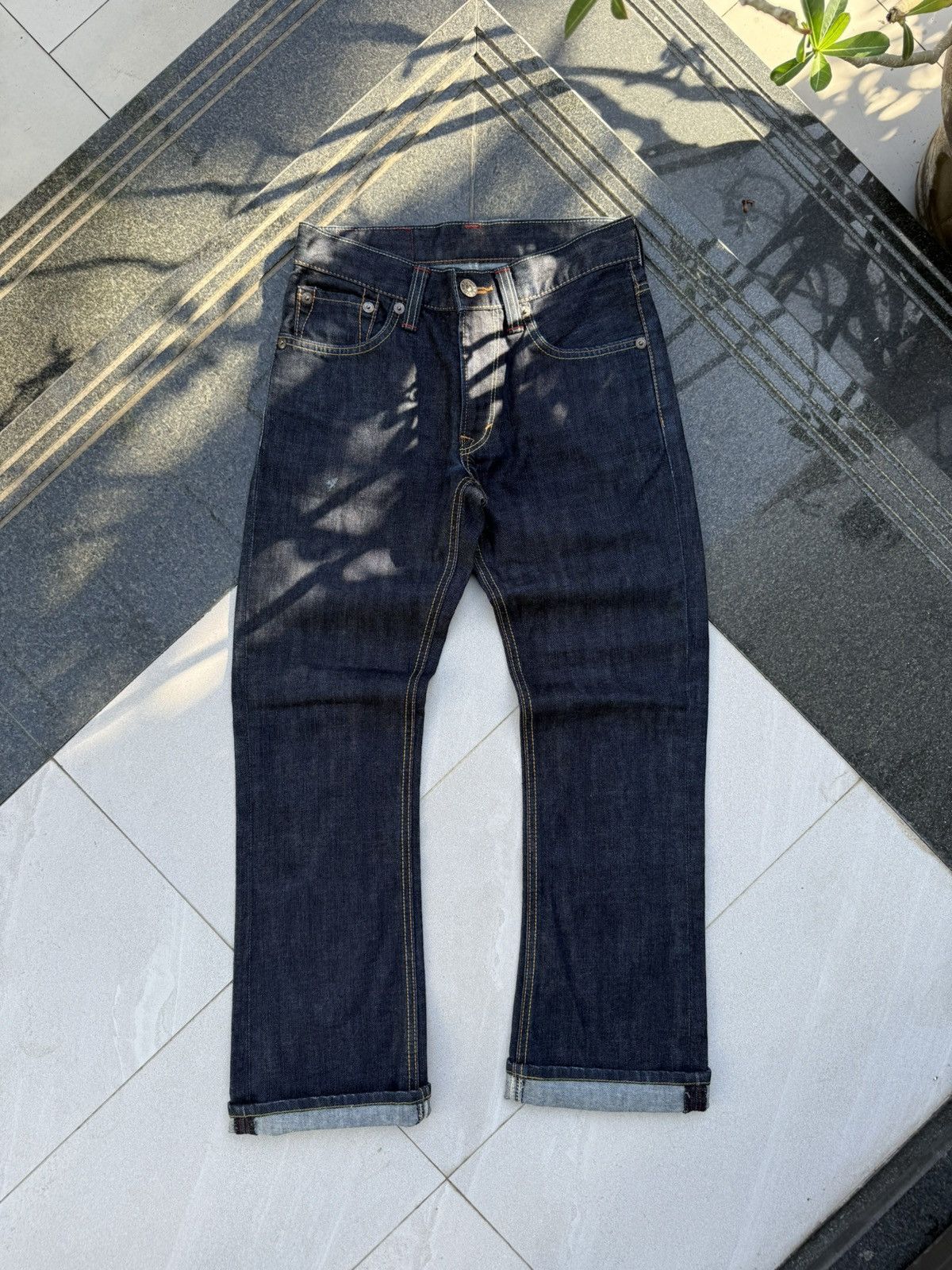 Edwin 90’s EDWIN 512 RARE MULTI LOGO Y2K RETRO JAPANESE PANTS Size US 28 / EU 44 - 4 Thumbnail