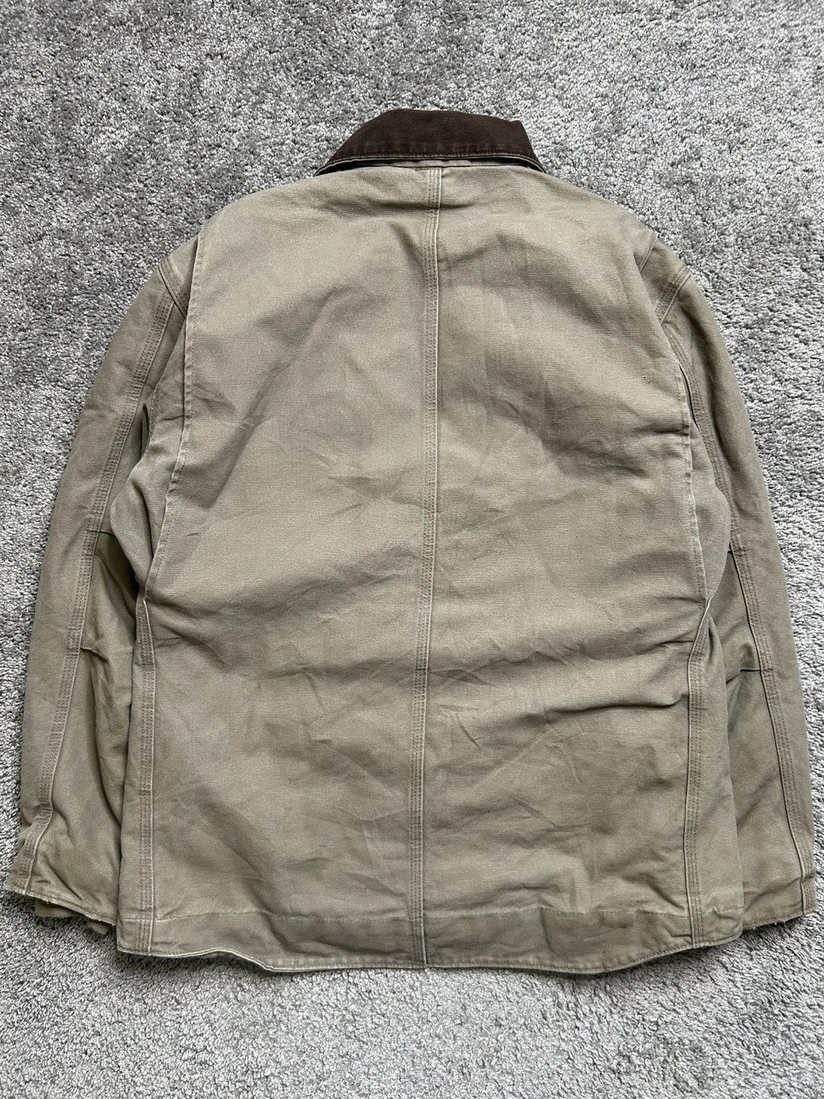 Carhartt Vintage Carhartt Sherpa Lined Chore Jacket Contrast Size US M / EU 48-50 / 2 - 8 Thumbnail