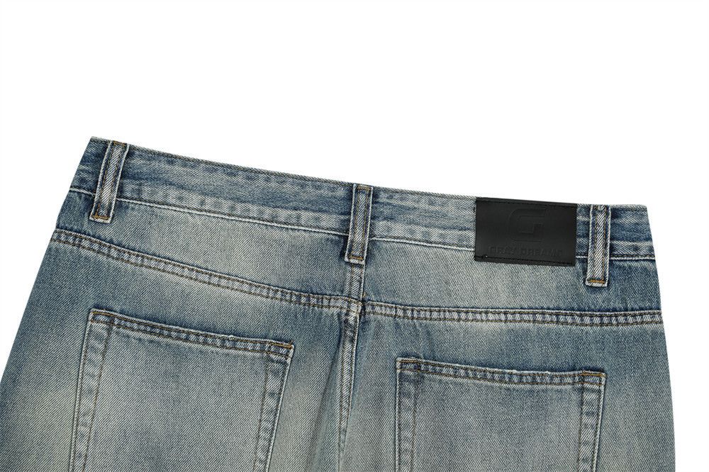 Jean Cleanfit distressed punk washed gradient flared jeans Size US 32 / EU 48 - 6 Thumbnail
