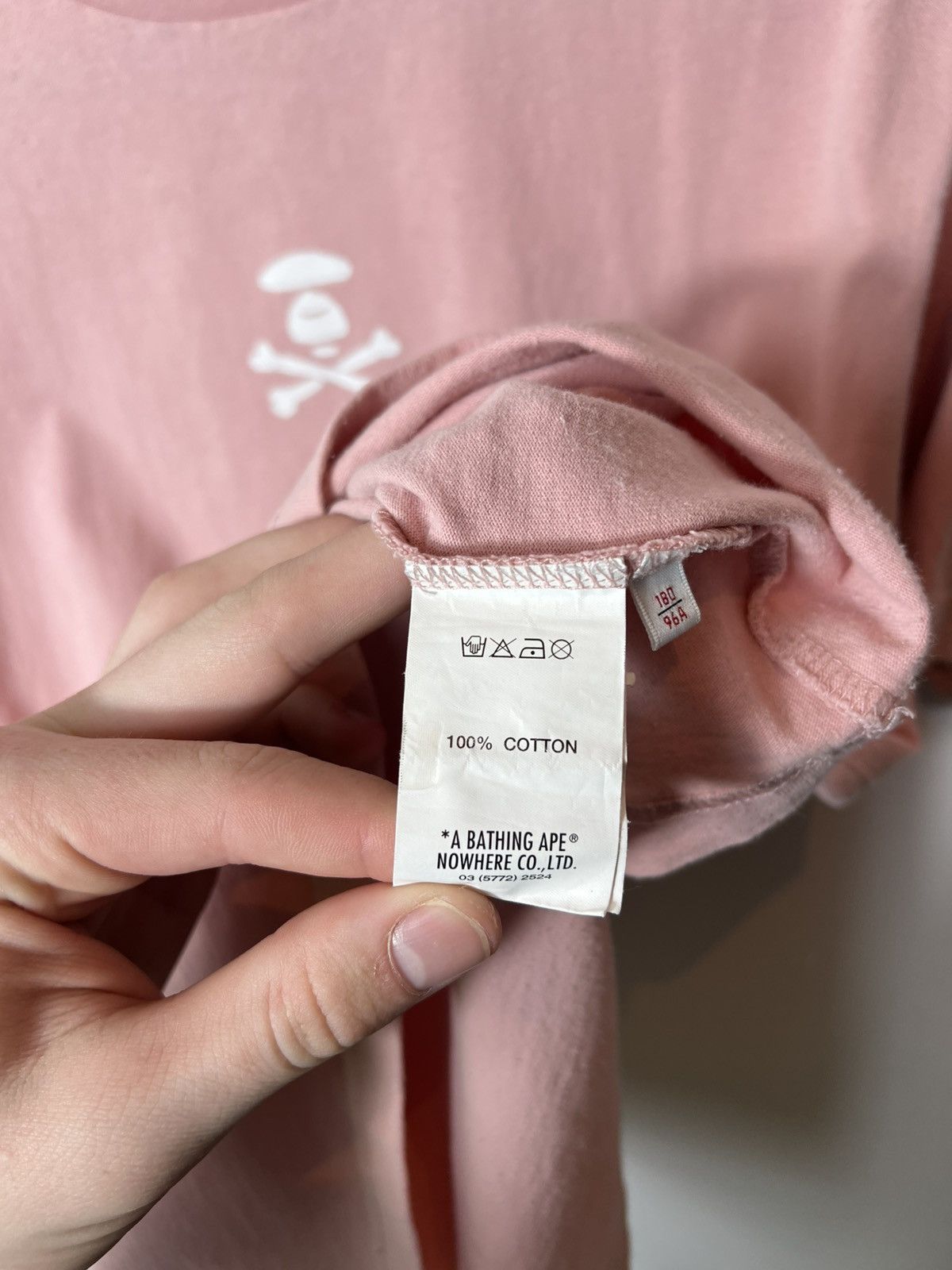 Aape Vintage streetwear y2k A bathing ape bape pink T-shirt Size US L / EU 52-54 / 3 - 9 Thumbnail