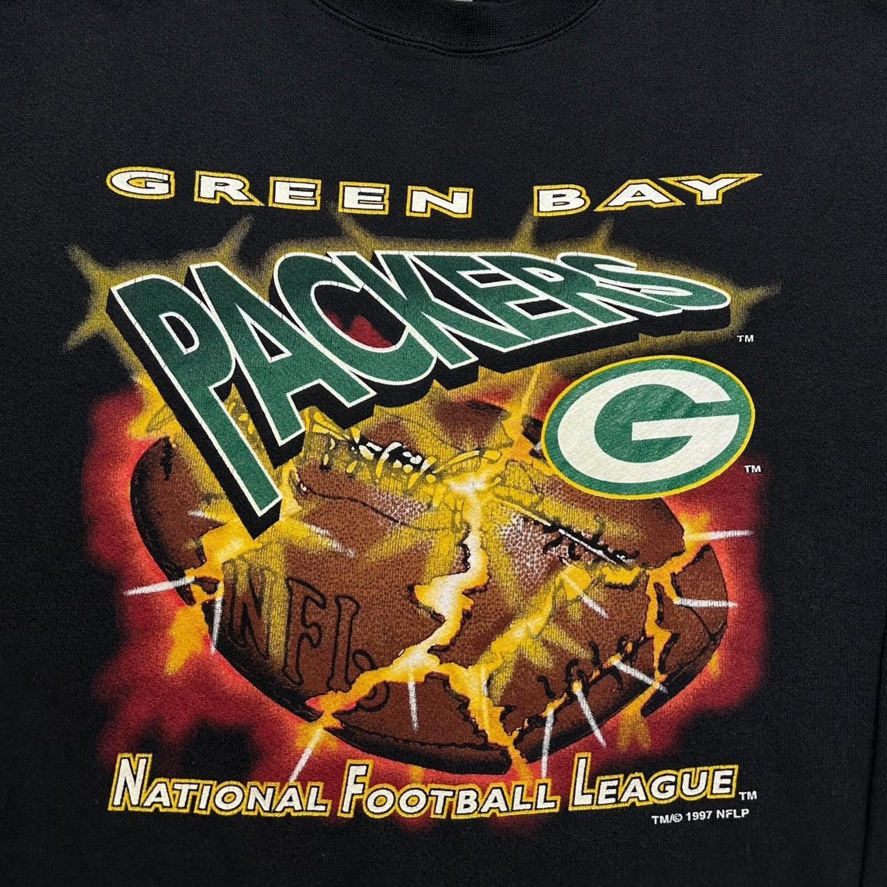 Logo 7 × Vintage Vintage Green Bay Packers Explosion Logo 7 Crewneck Size US XL / EU 56 / 4 - 3 Thumbnail