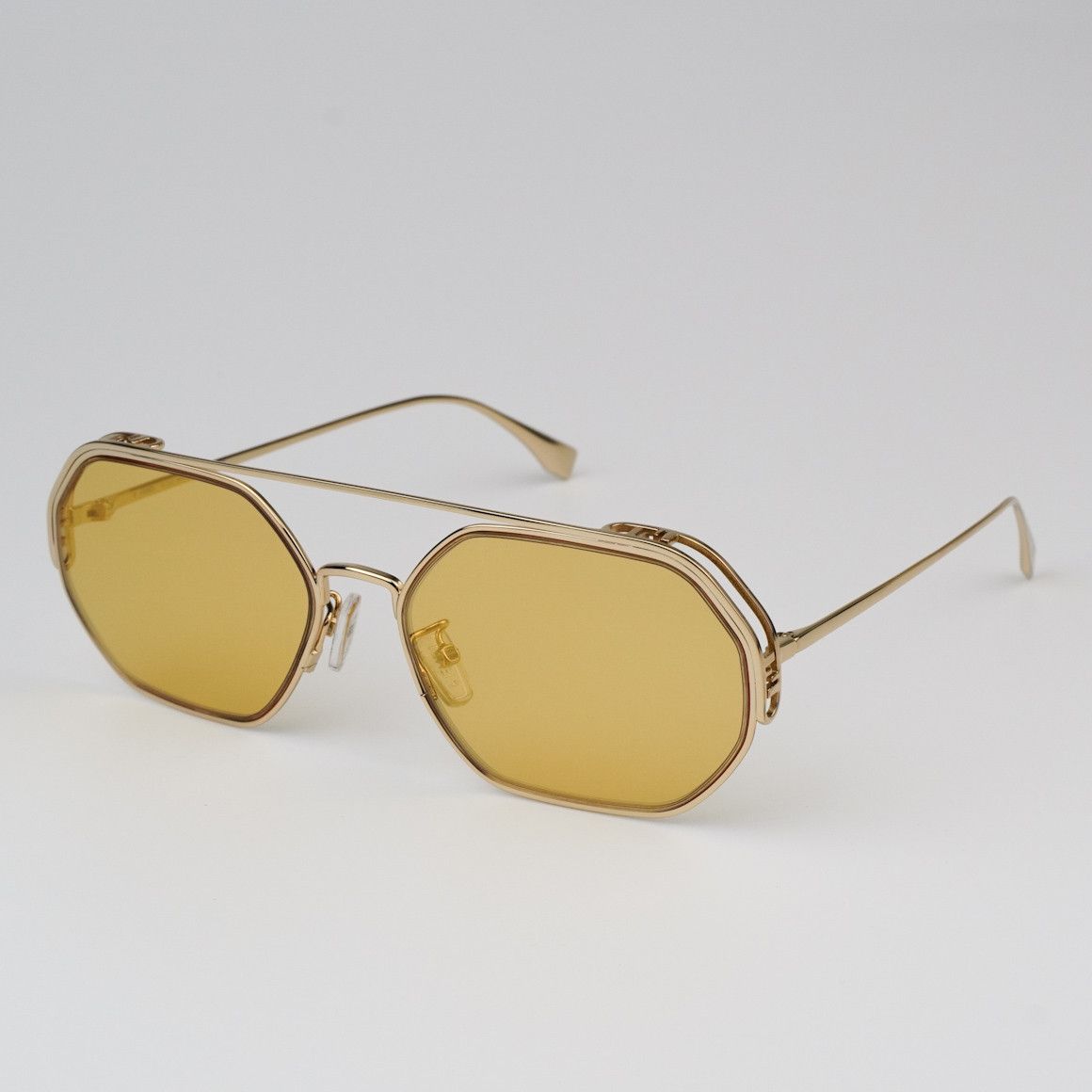 Fendi NEW Fendi FE40039U 10L Unisex Geometric Sunglasses Size ONE SIZE - 4 Thumbnail