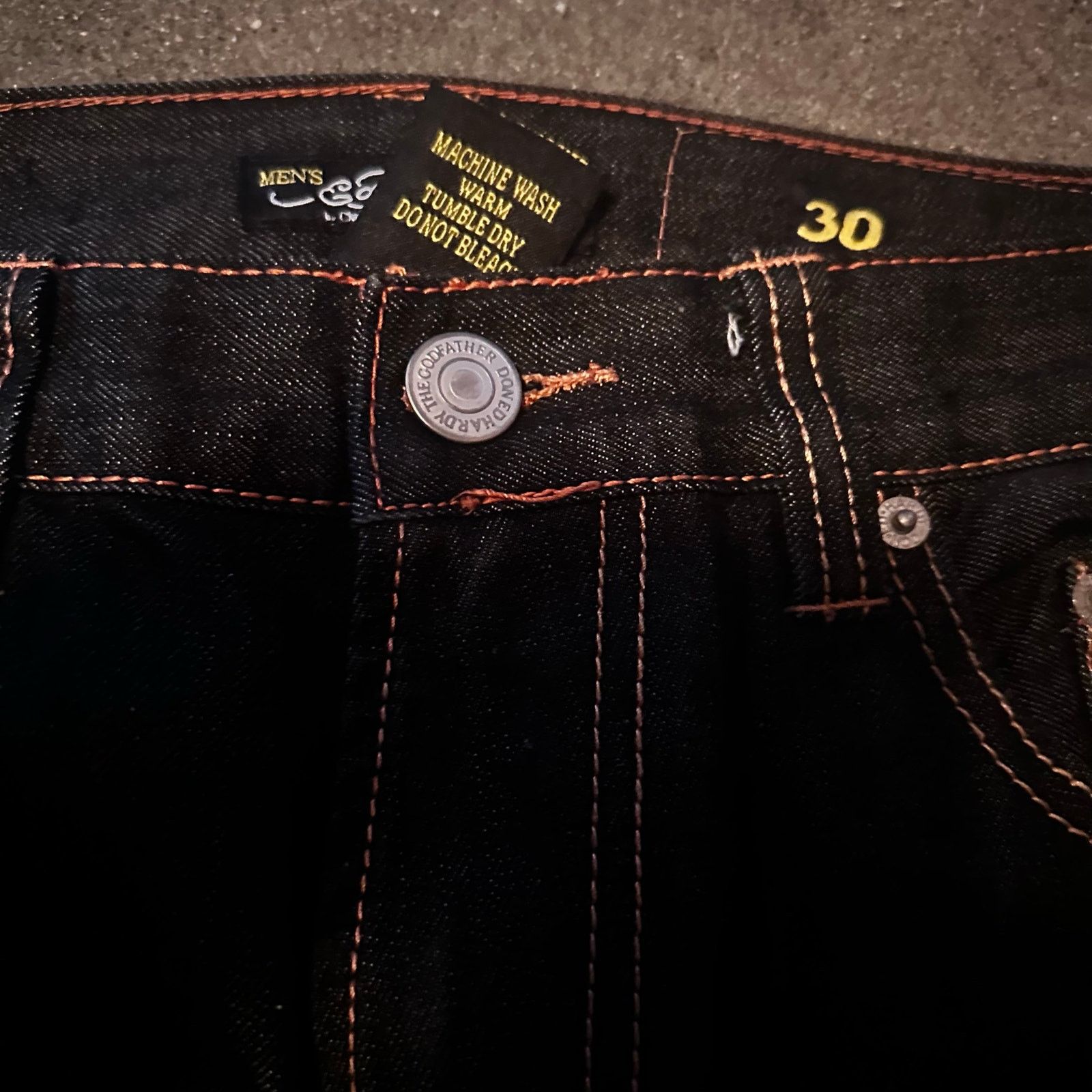 Ed Hardy ed hardy jeans death or glory skull embroidery jeans Size US 30 / EU 46 - 8 Thumbnail