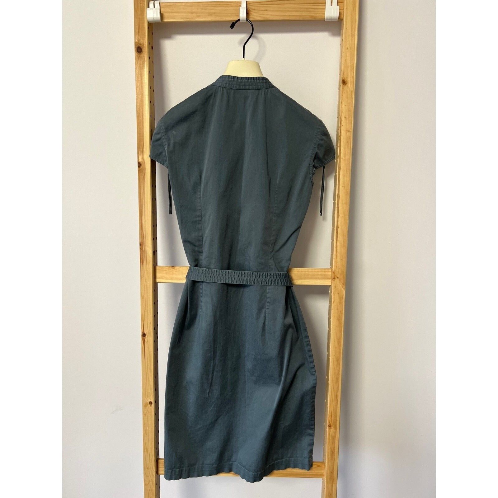 Club Monaco Club Monaco Shirting Button Dress Army Green ( S ) Size S / US 4 / IT 40 - 3 Thumbnail