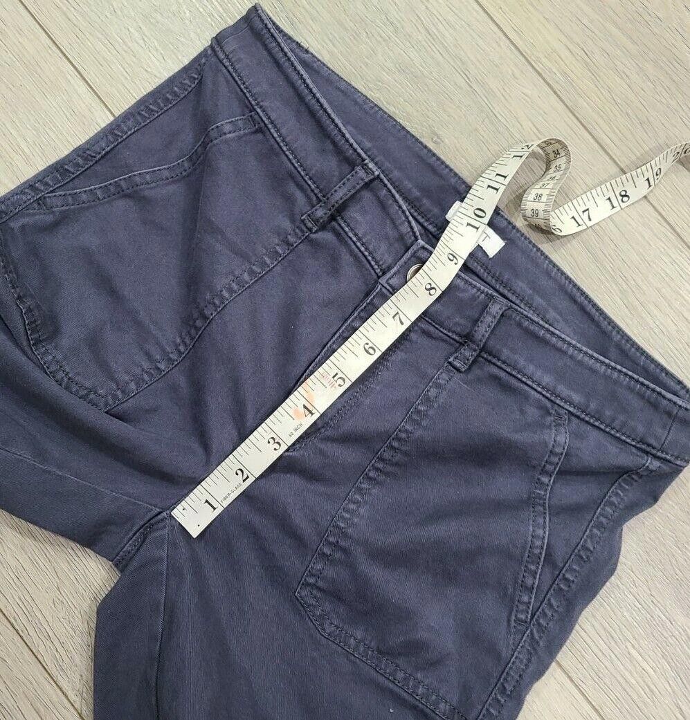Designer Ann Taylor Loft Pants Size 4 Grey Skinny dress pants career Size 27" / US 4 / IT 40 - 4 Thumbnail