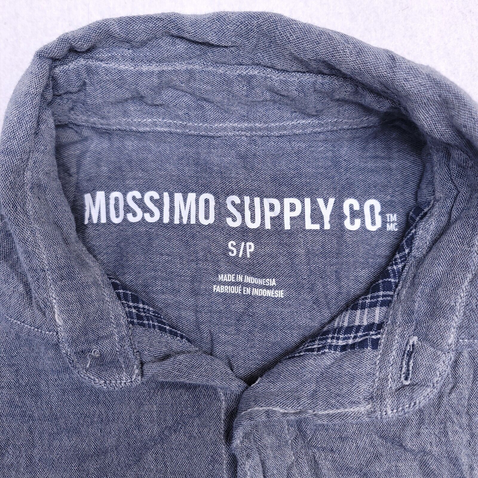 Mossimo Mossimo Supply Co Button Up Shirt Adult Mens Size Small Gray Size US S / EU 44-46 / 1 - 3 Thumbnail