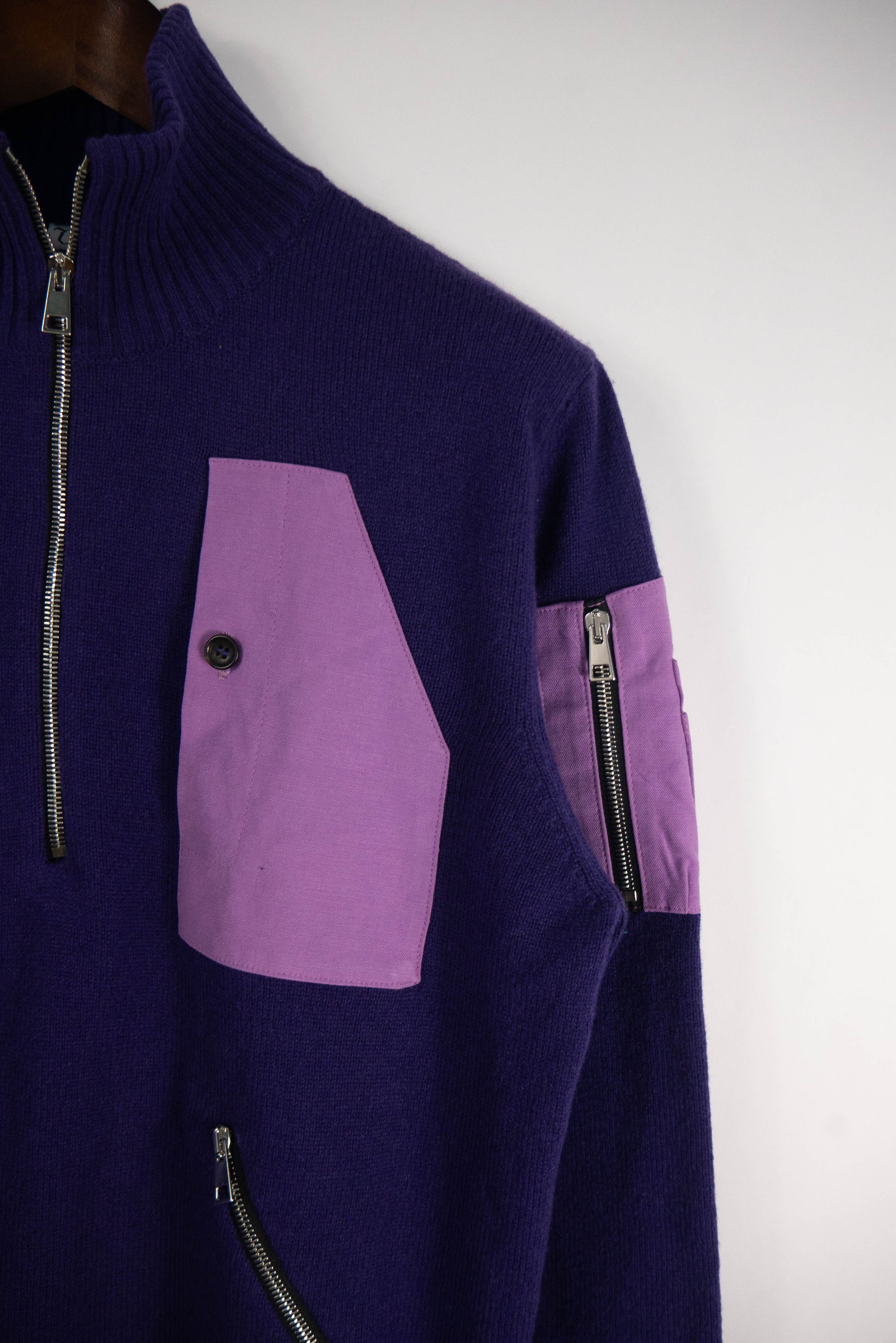 Designer × WINNIE Winnie NY sweater 100% wool, designer streetwear Size US XL / EU 56 / 4 - 2 Thumbnail