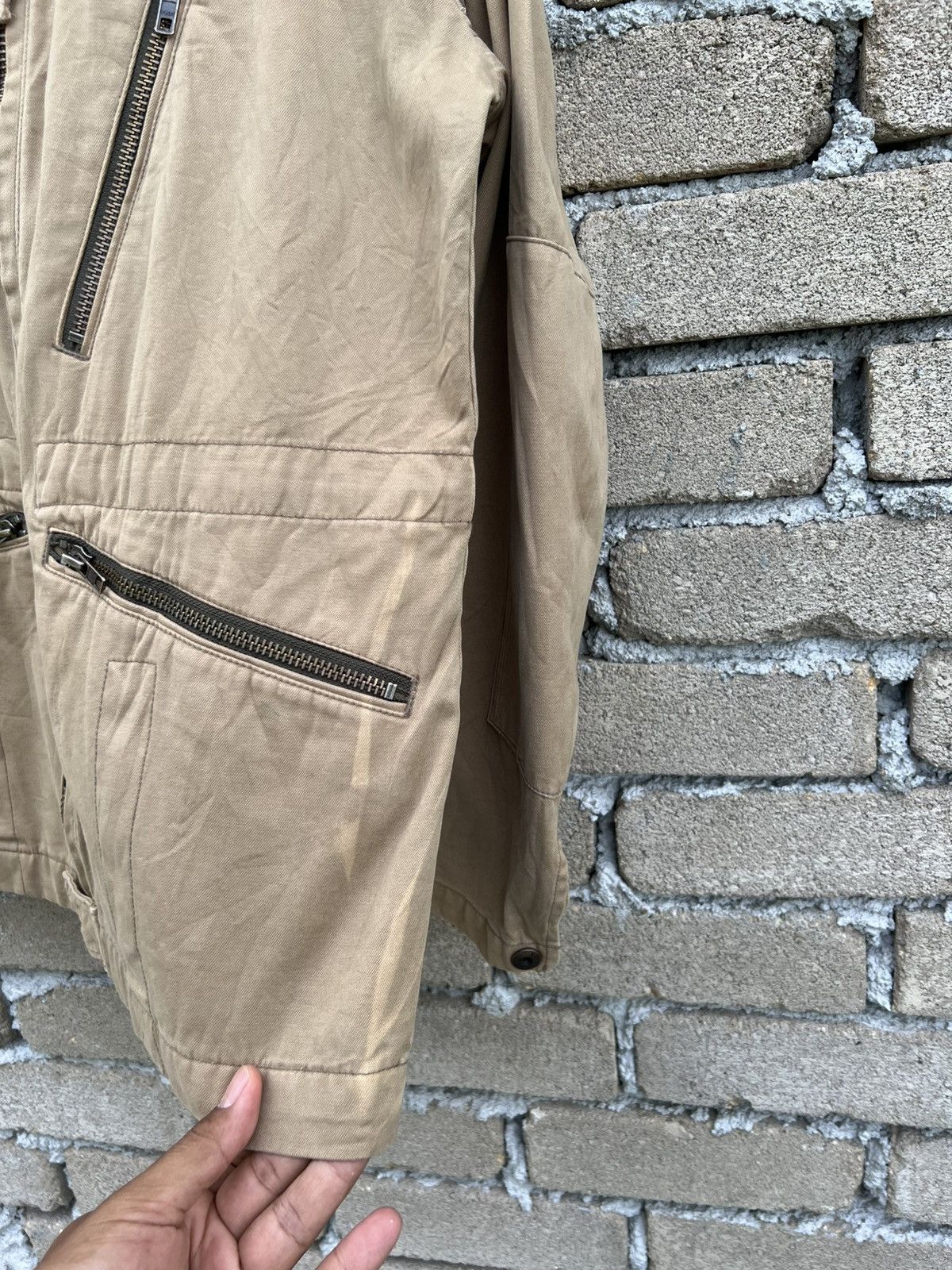 Japanese Brand Back Number Muti Zipper Pocket Jacket Nice Design Size US S / EU 44-46 / 1 - 6 Thumbnail