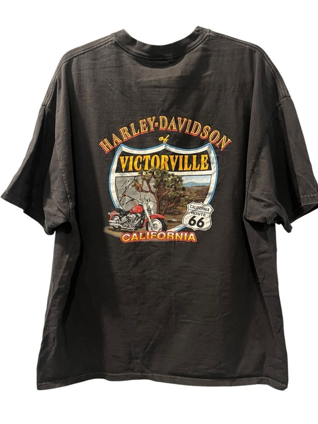 Harley Davidson Vintage 2000 Harley Davidson Flame T-Shirt Size 2XL Route 66 Size US XXL / EU 58 / 5 - 1 Thumbnail