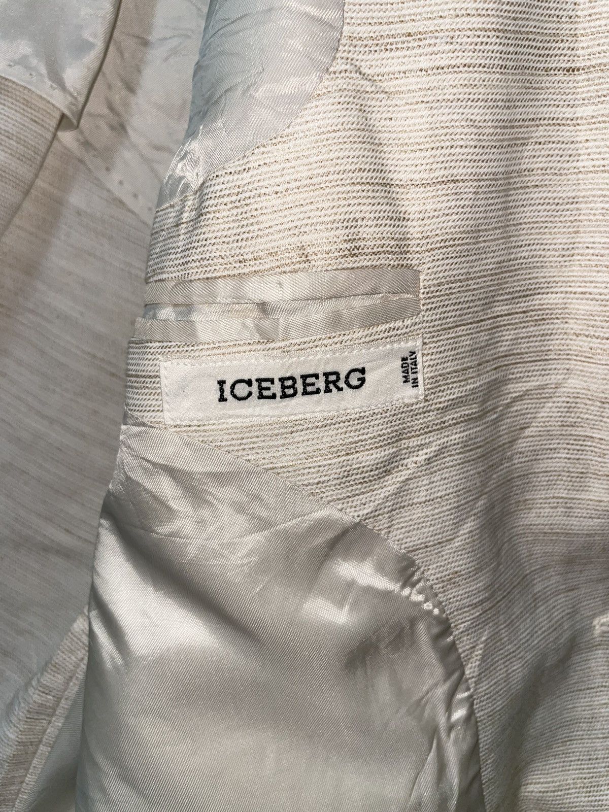 Iceberg Gilmar Iceberg Linen Blazer Jacket New with Tags $803 Size US L / EU 52-54 / 3 - 6 Thumbnail