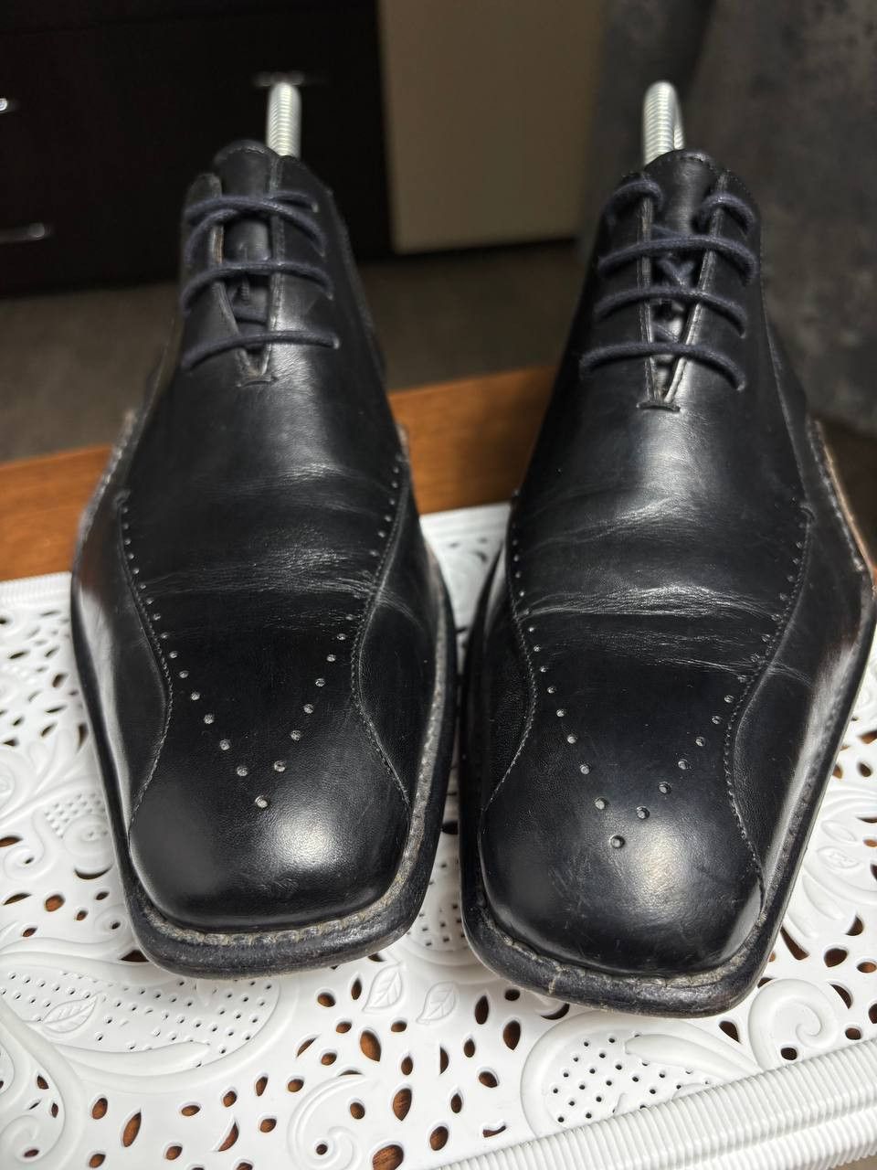 Pal Zileri Pal Zileri Oxford Split Toe Dress Shoes Made in Italy Size US 7 / EU 40 - 9 Thumbnail