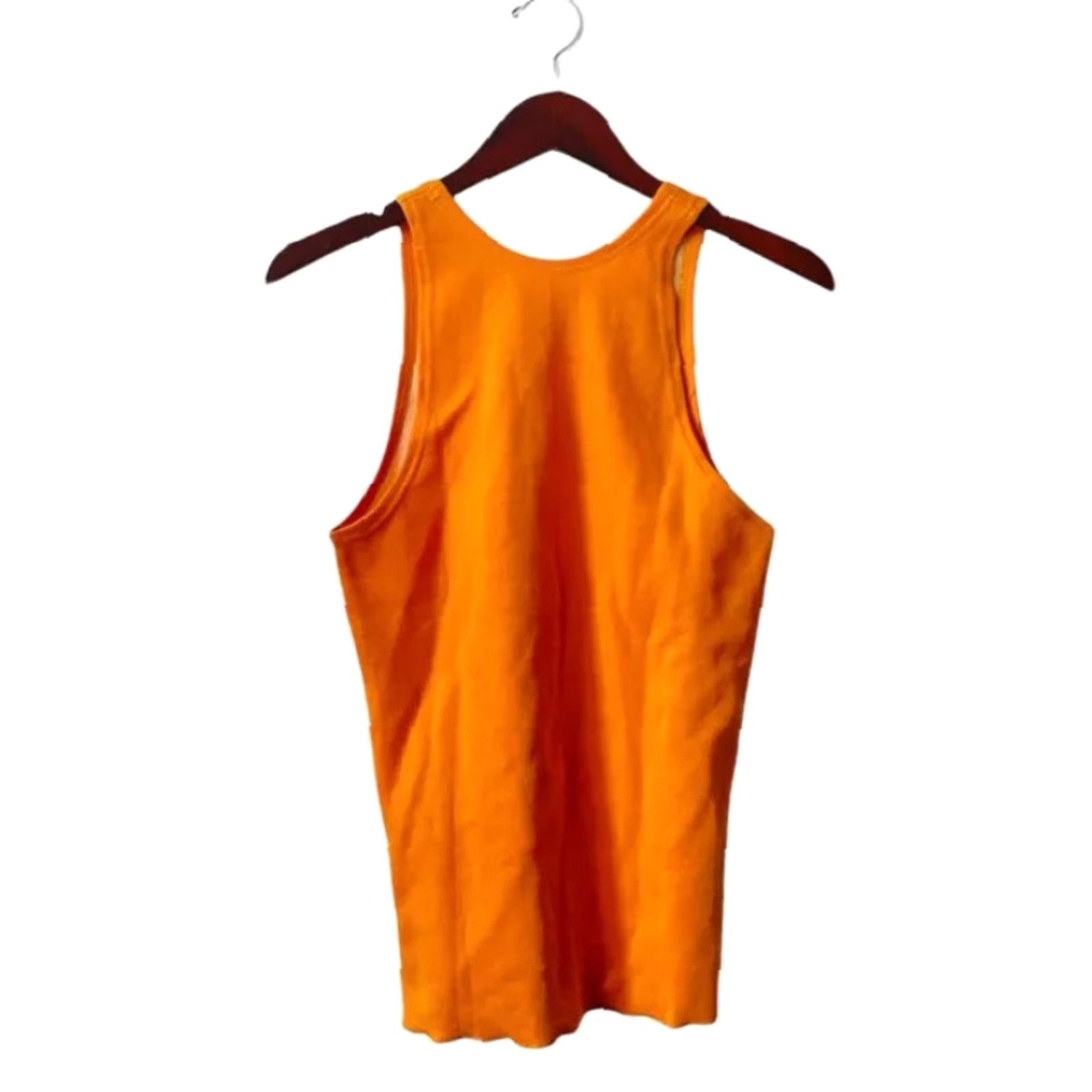 Vintage VINTAGE Russell athletic Tank Shirt Mens S NOS 80s Gold White Basketball Jersey Reversible 70s 90s NWOT USA Long 22.5" Across 15.5" Across Size US S / EU 44-46 / 1 - 2 Thumbnail