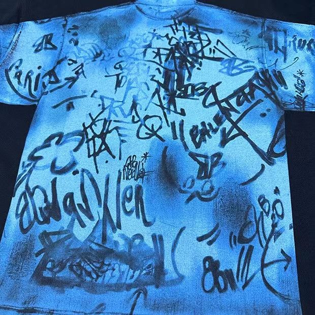 Japanese Brand Fake 2 Graffiti Shirt Size US M / EU 48-50 / 2 - 4 Thumbnail