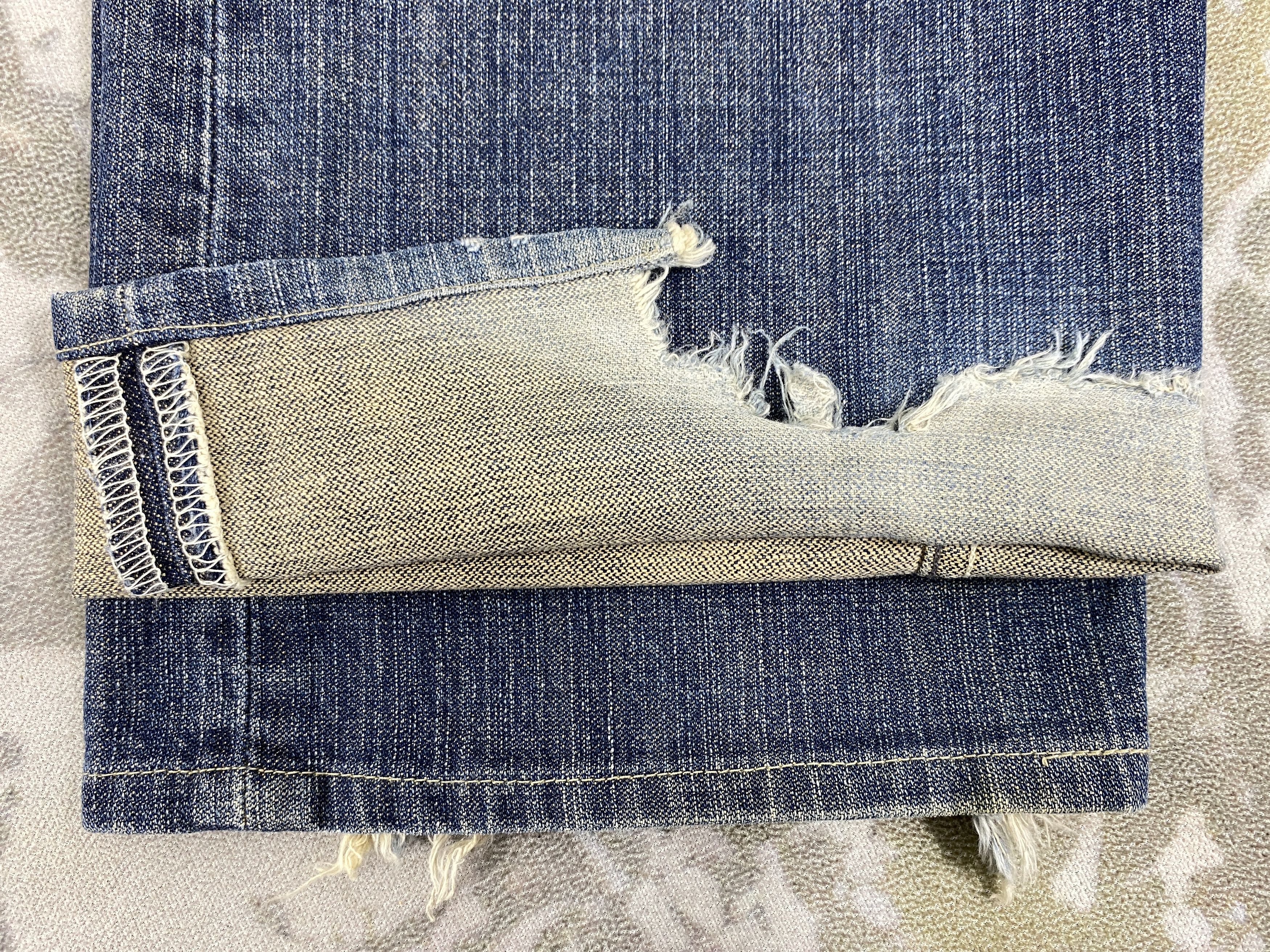 Levi's Faded Blue Vintage Levi's 503 Jeans 33x27 Denim -SJ167 Size US 33 - 12 Thumbnail