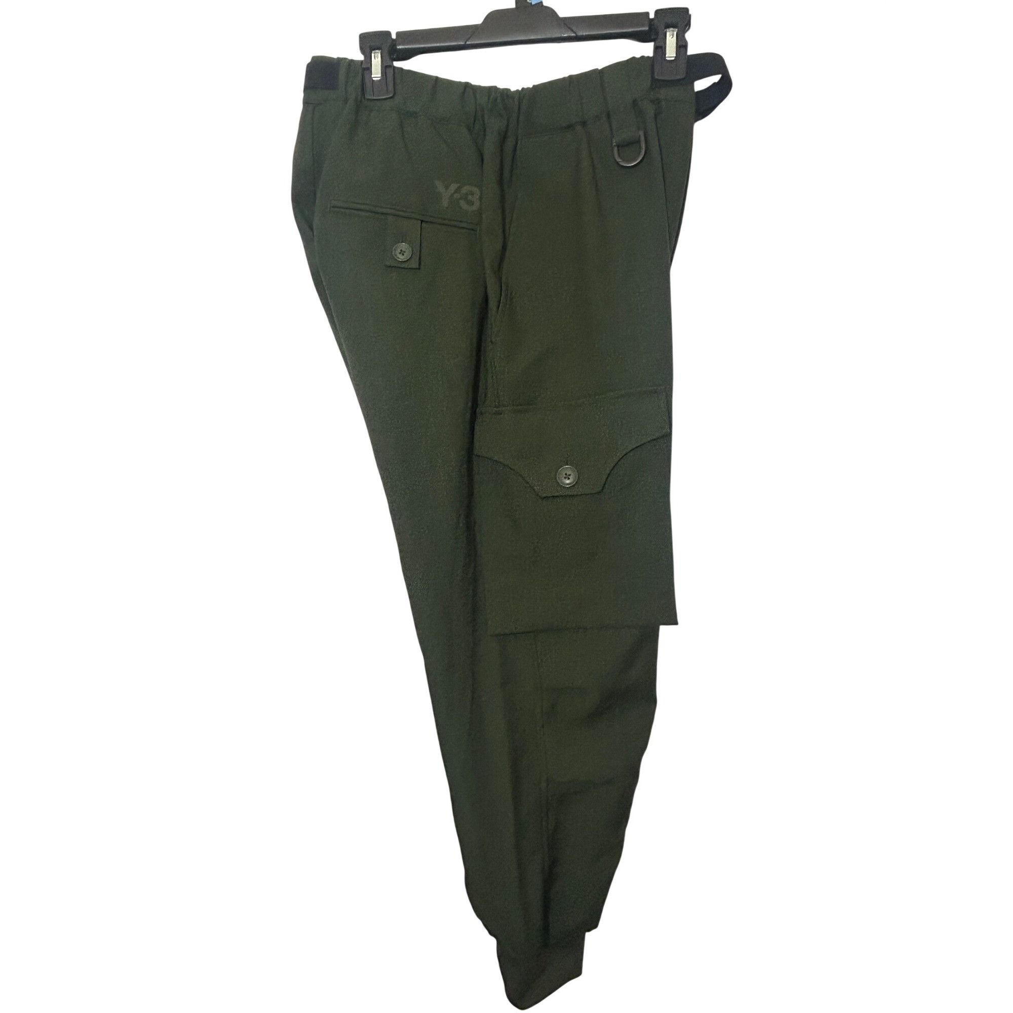 Adidas × Y's Adidas Yohji Yamamoto Y-3 Men’s Unisex Cuffed Cargo Pants Gr Size US 28 / EU 44 - 18 Thumbnail