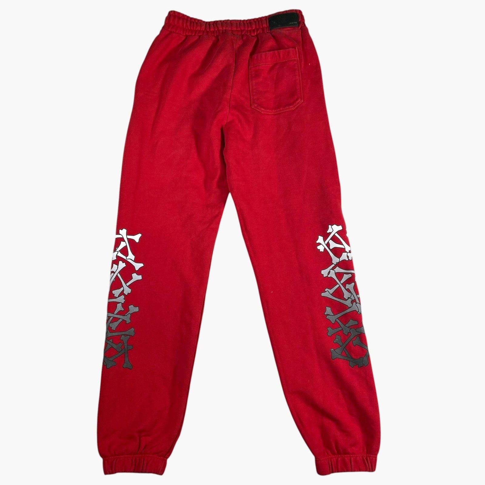 Amiri Amiri Bones Crew Red Sweatsuit Size XL / US 12-14 / IT 48-50 - 6 Thumbnail