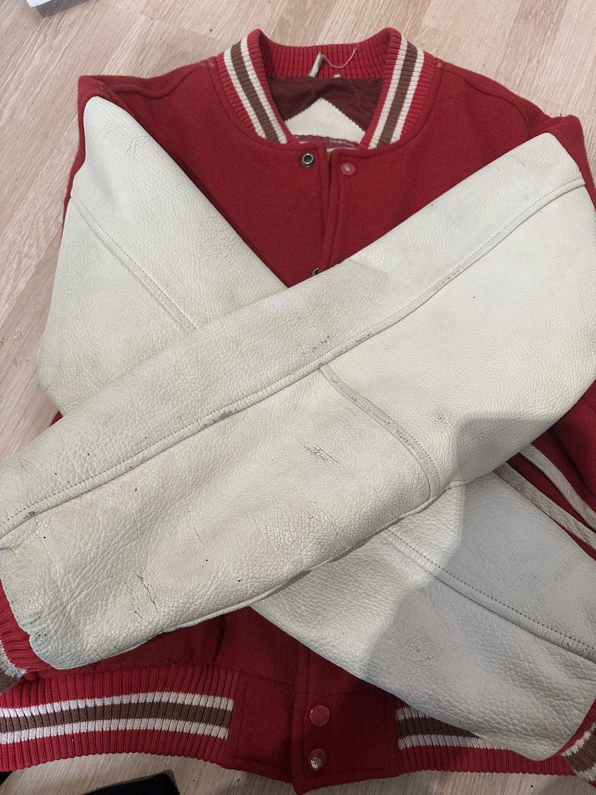 Guess Rare vintage Guess Georges Marciano Varsity Jacket Size US XL / EU 56 / 4 - 9 Thumbnail