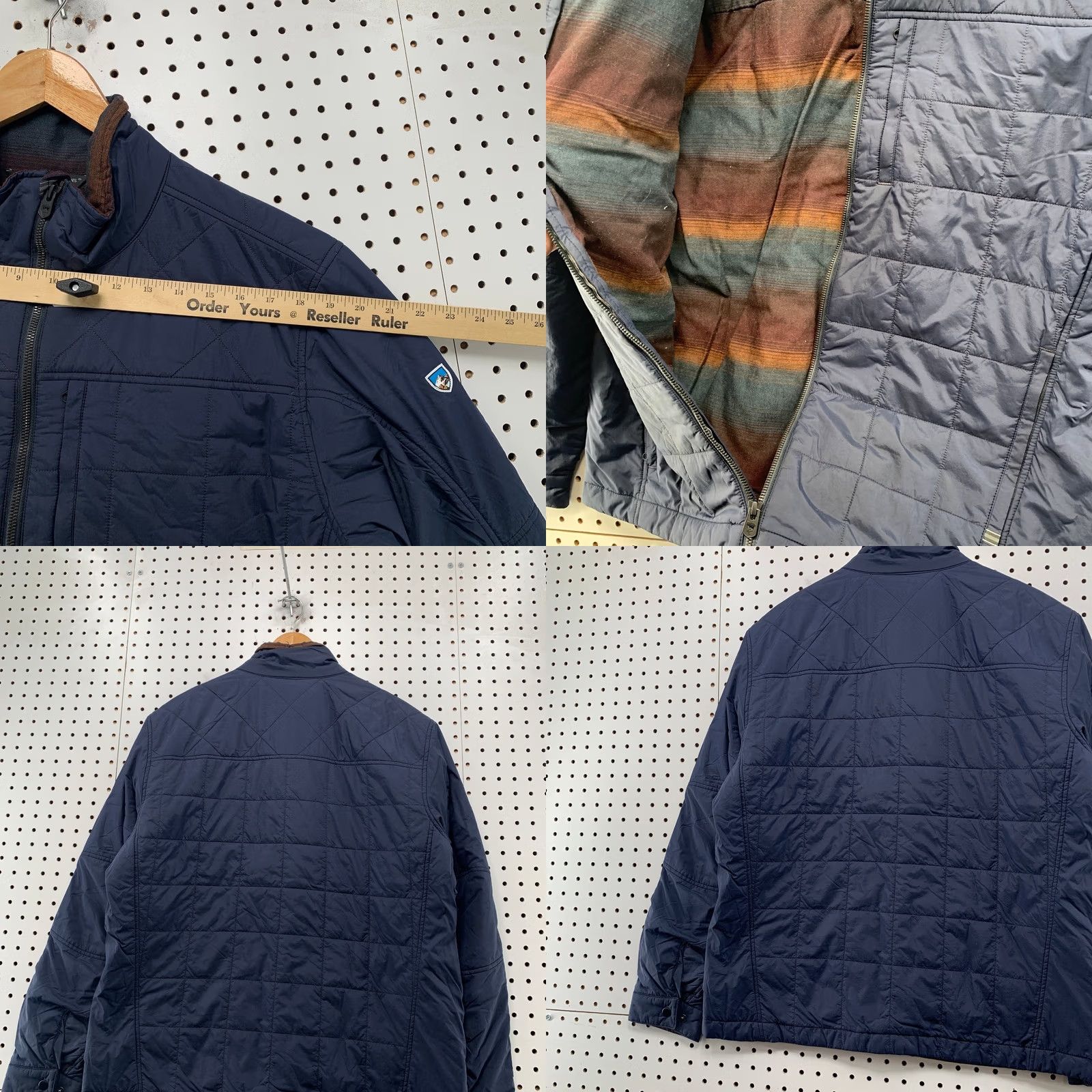 Vintage Kuhl Rebel Quilted Jacket Mens XL Blue Insulated Lined Outdoor Casual Size US XL / EU 56 / 4 - 10 Thumbnail