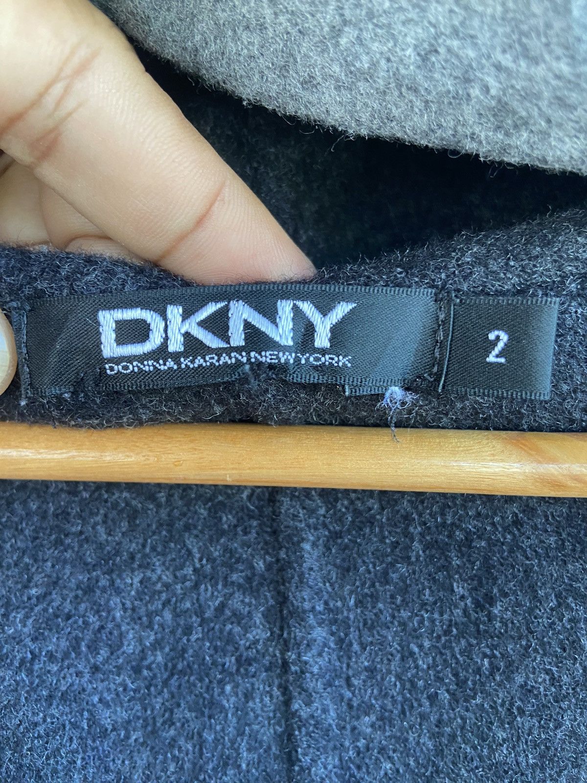 DKNY DKNY Donna Karan wool long jacket Size M / US 6-8 / IT 42-44 - 4 Thumbnail
