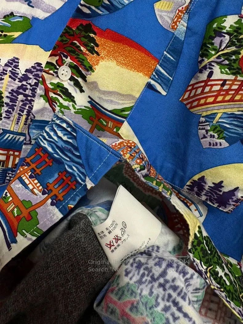 Comme des Garcons Comme des Garcons 99AW Fujiyama Shirt. Size US M / EU 48-50 / 2 - 8 Thumbnail